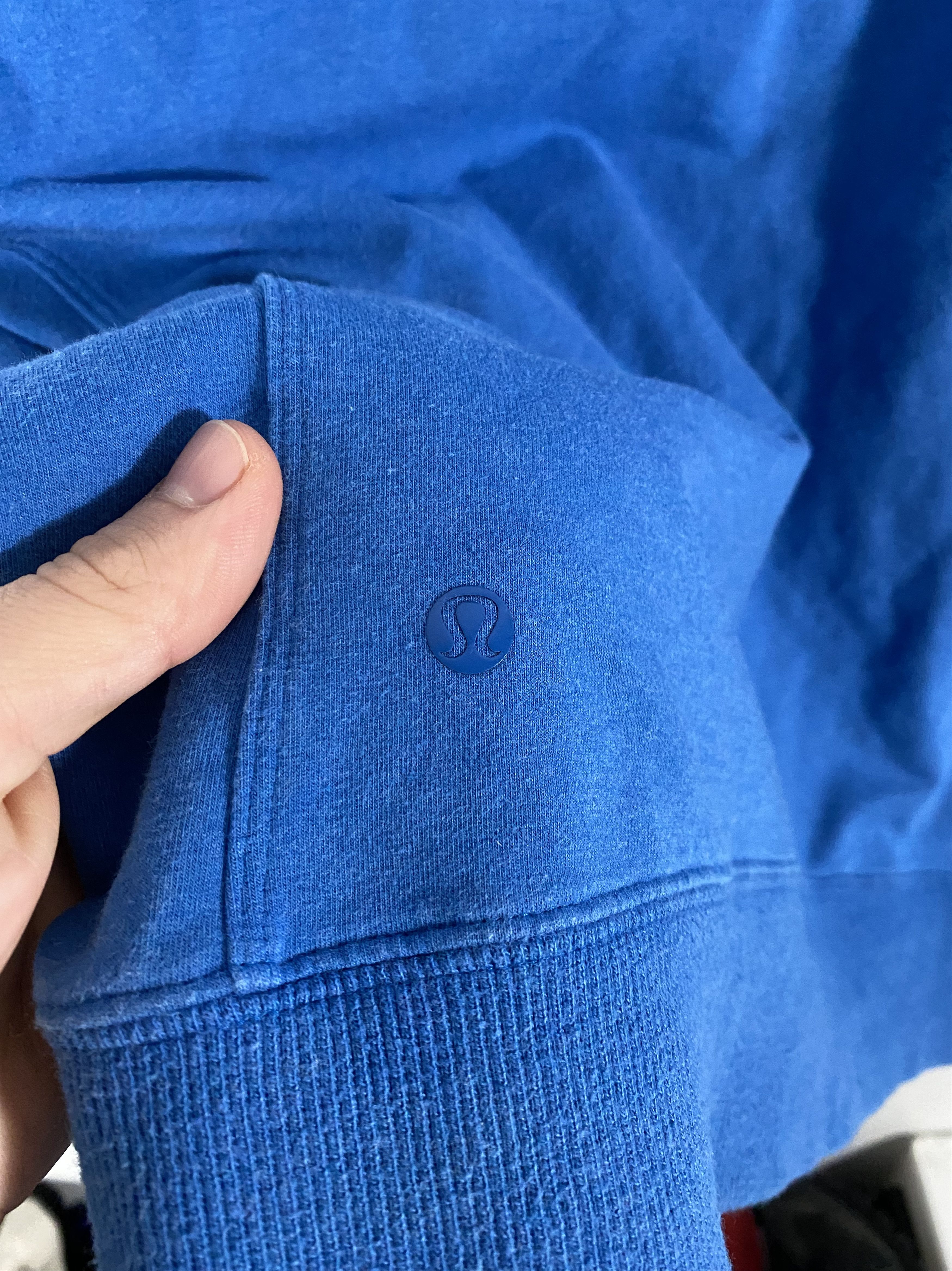 Lululemon Lululemon Blue Full Zip Hoodie Size US L / EU 52-54 / 3 - 4 Thumbnail
