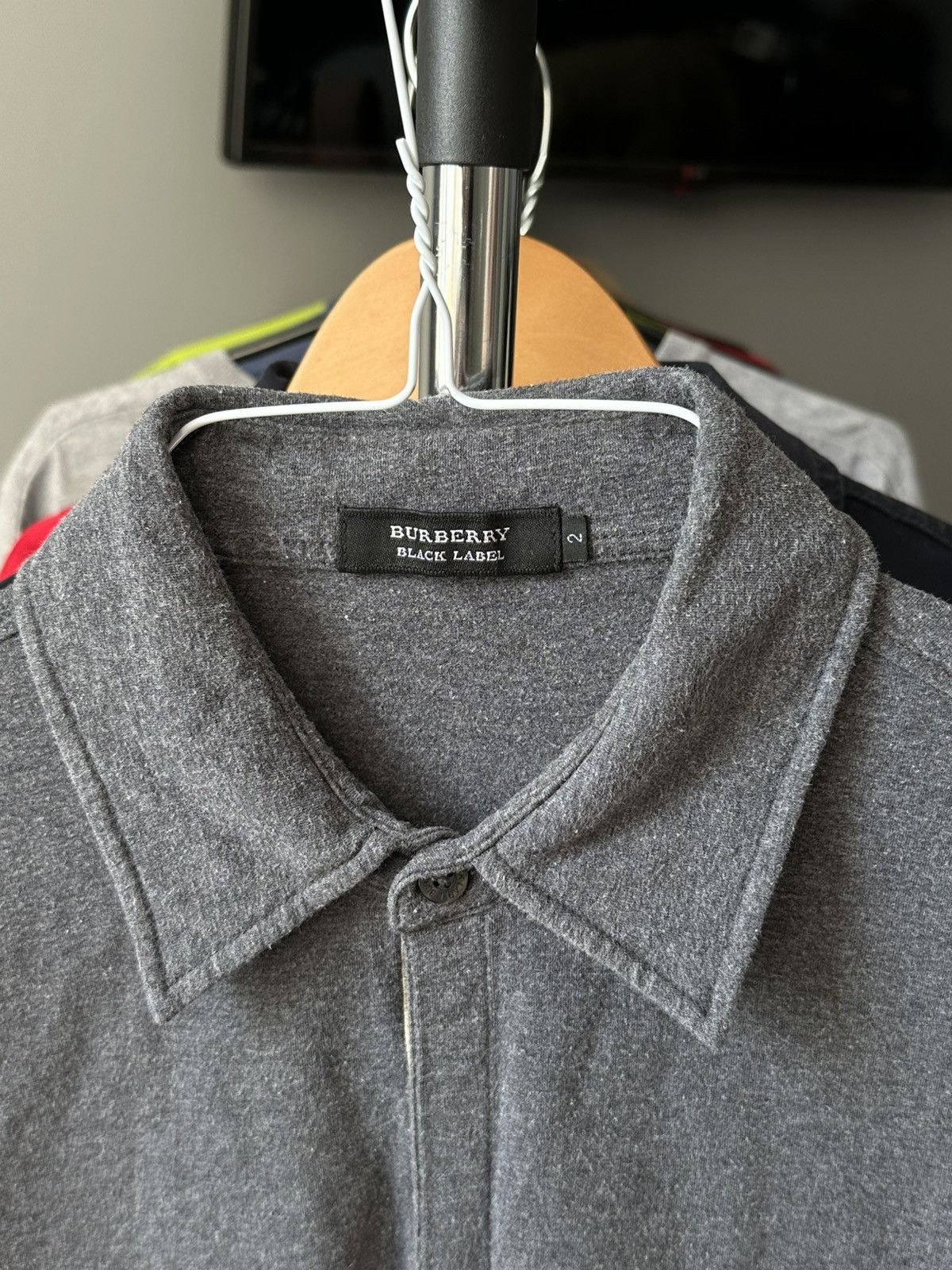 Burberry Burberry Black Label WMNS polo t-shirt (for Japan Market) Size XS / US 0-2 / IT 36-38 - 2 Thumbnail