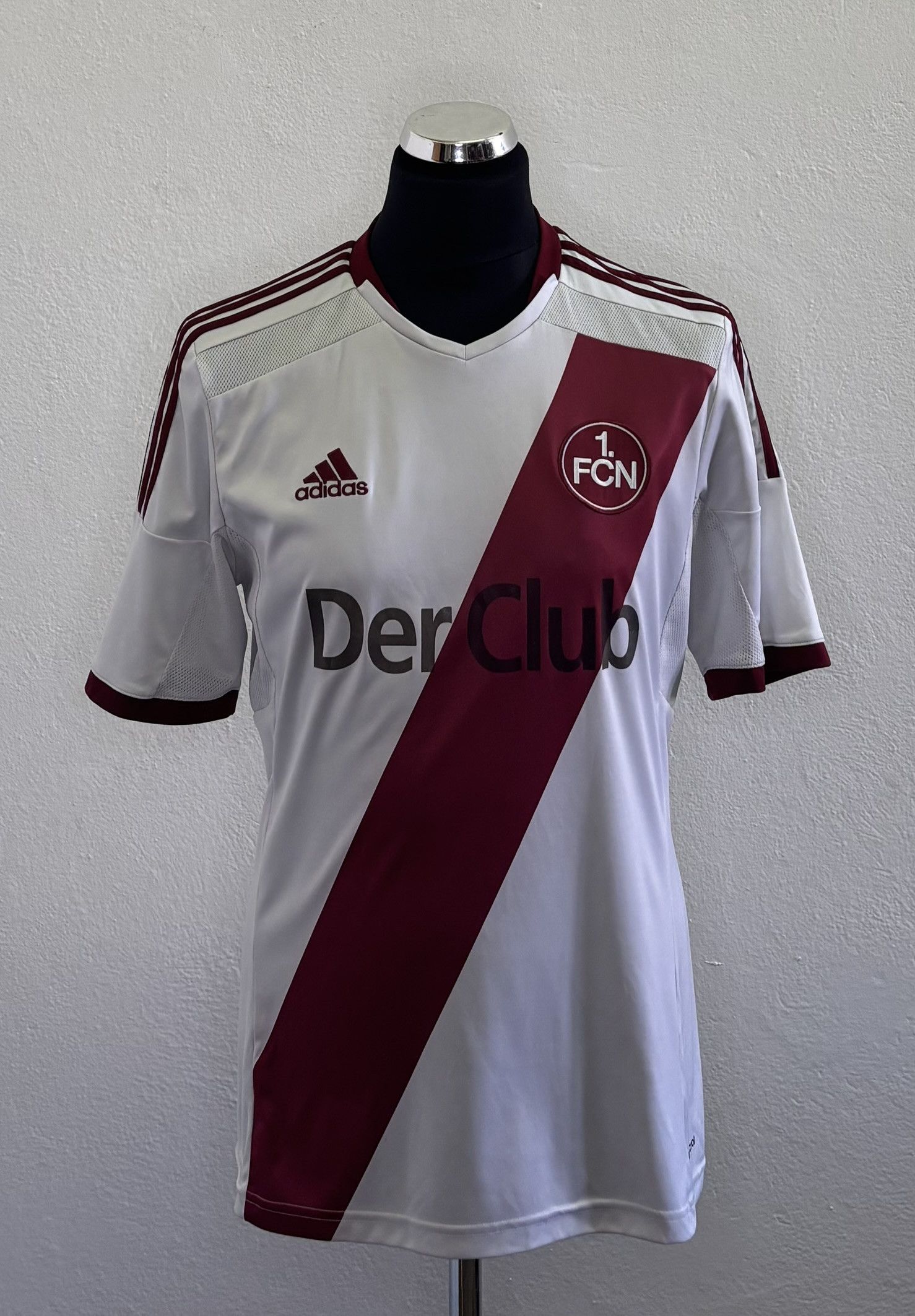 Adidas 1. FC Nurnberg 2014-2015 Adidas Football Jersey Size M Size US M / EU 48-50 / 2 - 1 Thumbnail
