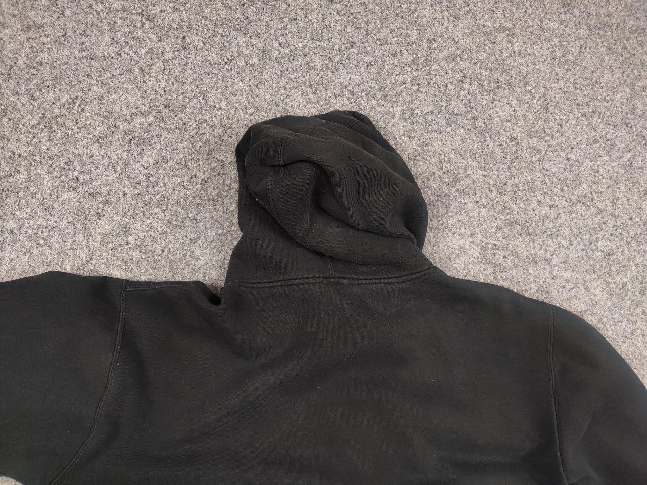 Japanese Brand Vintage 90's Zero Logo skateboards Distressed Faded Hoodie Size US XS / EU 42 / 0 - 12 Thumbnail