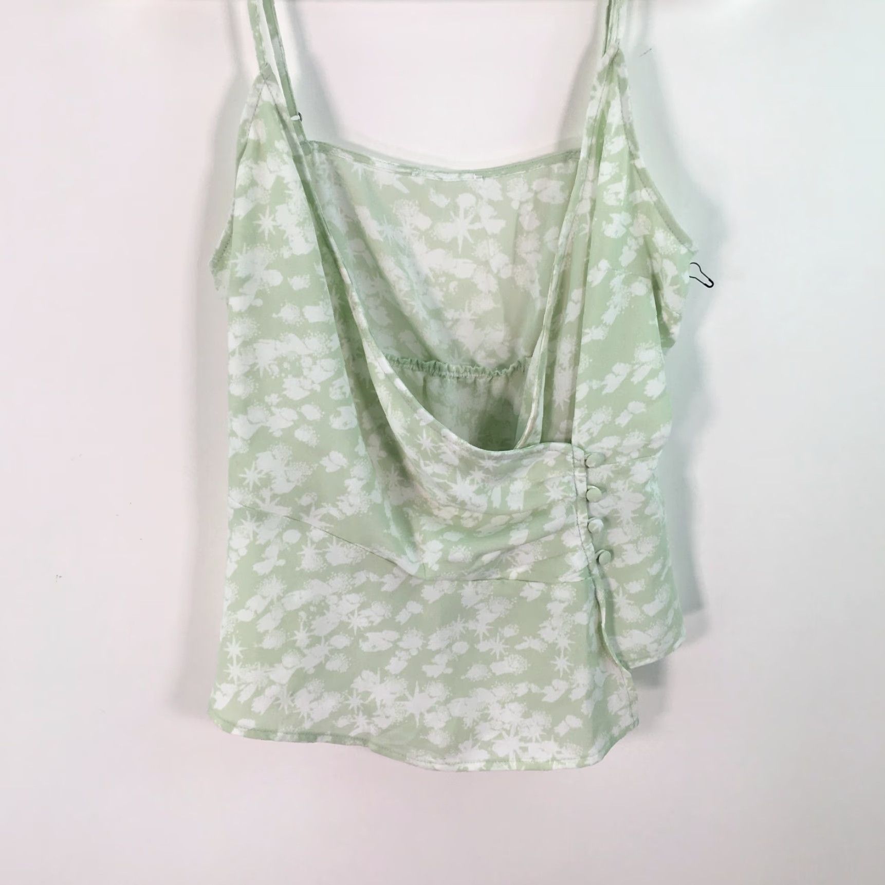 Vintage VINTAGE NB Women Tank Top - Sleeveless Camisole - Green - Size 16/Adult Medium - Casual Regular Fit - 12/Chest 16in - 90s Era/ NB Brand Size XXL / US 16-18 / IT 52-54 - 2 Thumbnail