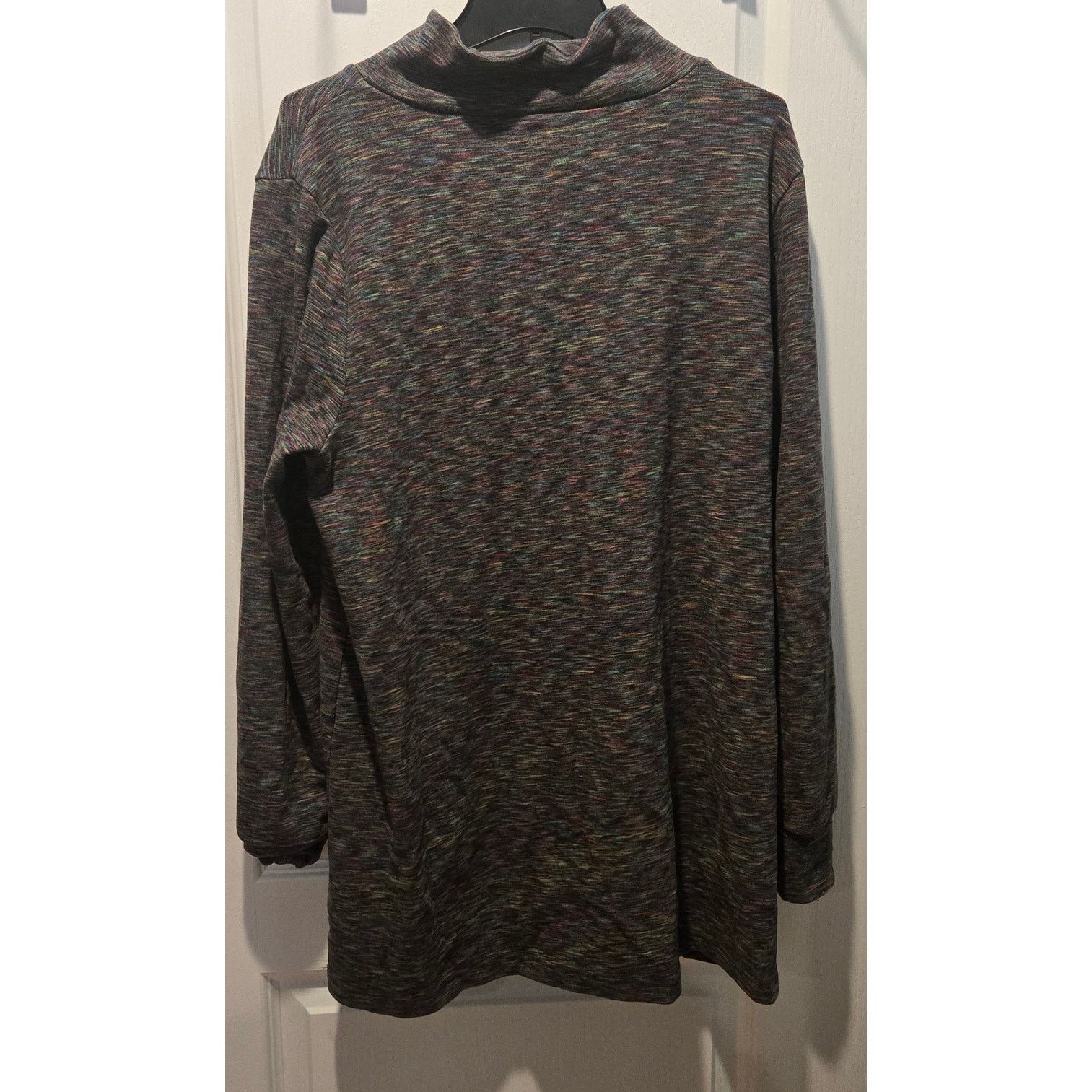 Other Soft Surroundings space dyed tunic cowl neck sz XL Size XL / US 12-14 / IT 48-50 - 2 Thumbnail