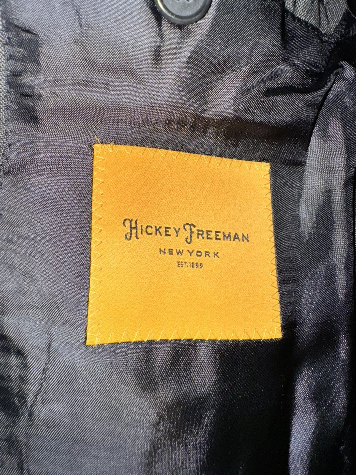 Hickey Freeman Hickey Freeman Super 140s Italian wool blazer Size 38S - 2 Thumbnail