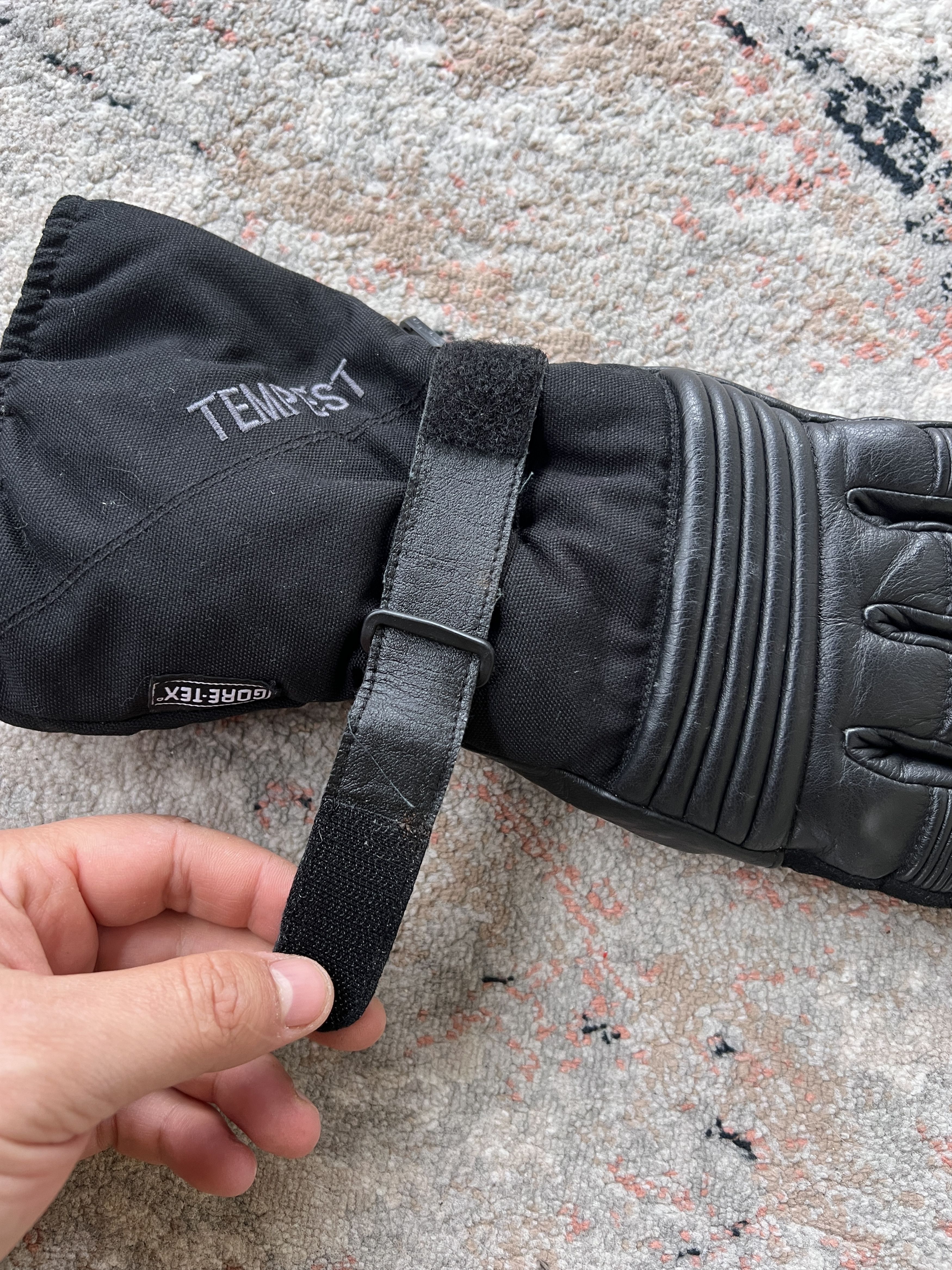Leather IXS Leather Gore-Tex Gloves Size ONE SIZE - 6 Thumbnail