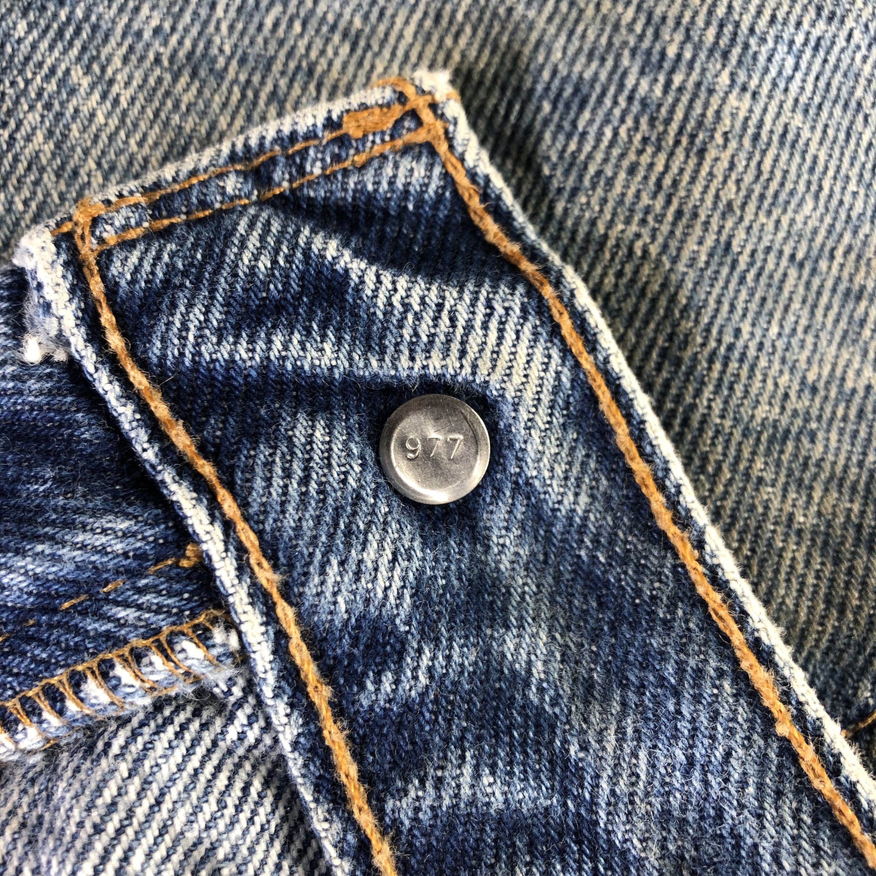 Levi's Vintage 90s Blue Wash Levis 545 Jeans-J3087 Size US 35 - 8 Thumbnail