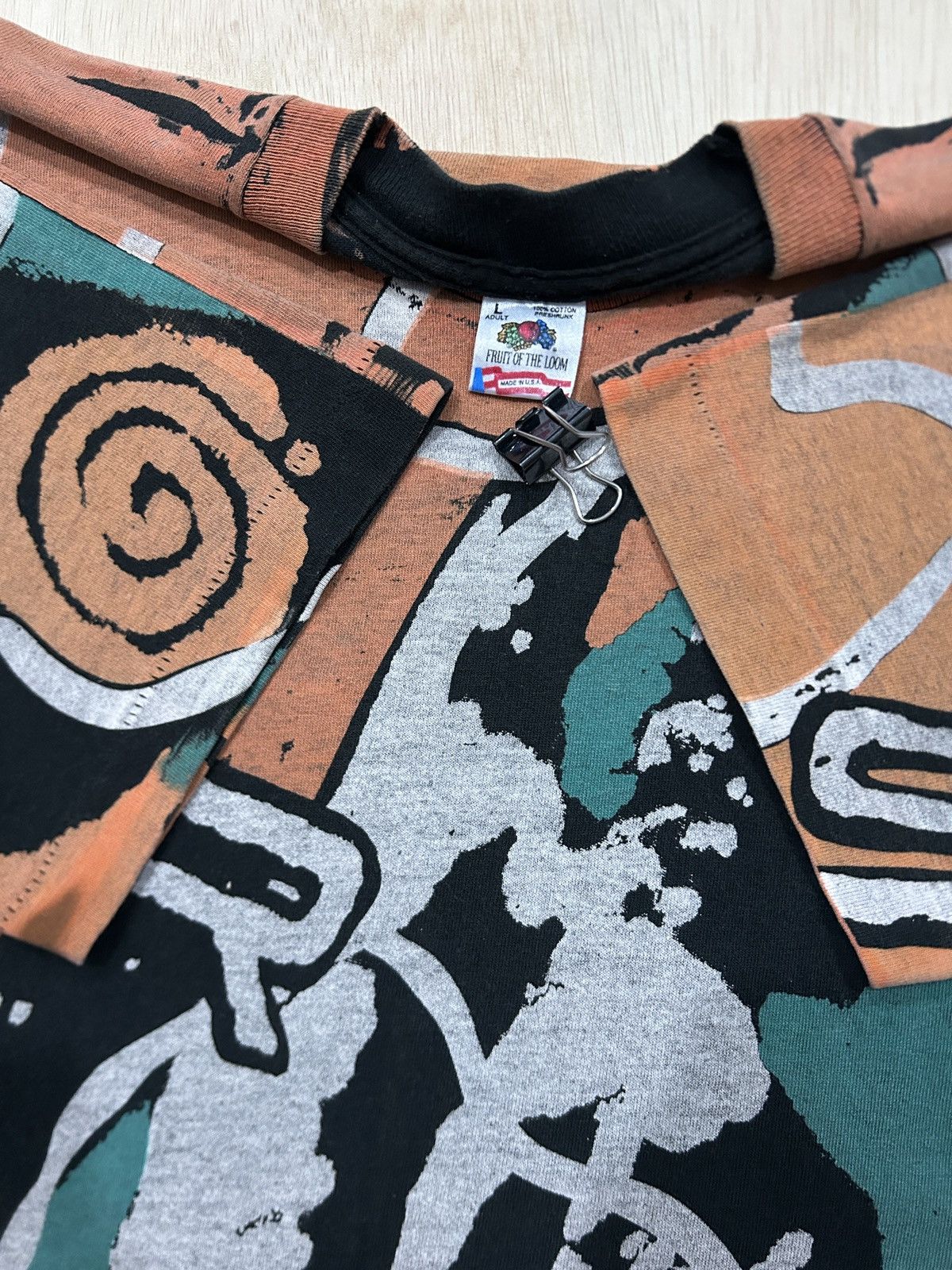 Fruit Of The Loom × Vintage Vintage Surfer Full Print Tee Size US L / EU 52-54 / 3 - 4 Thumbnail
