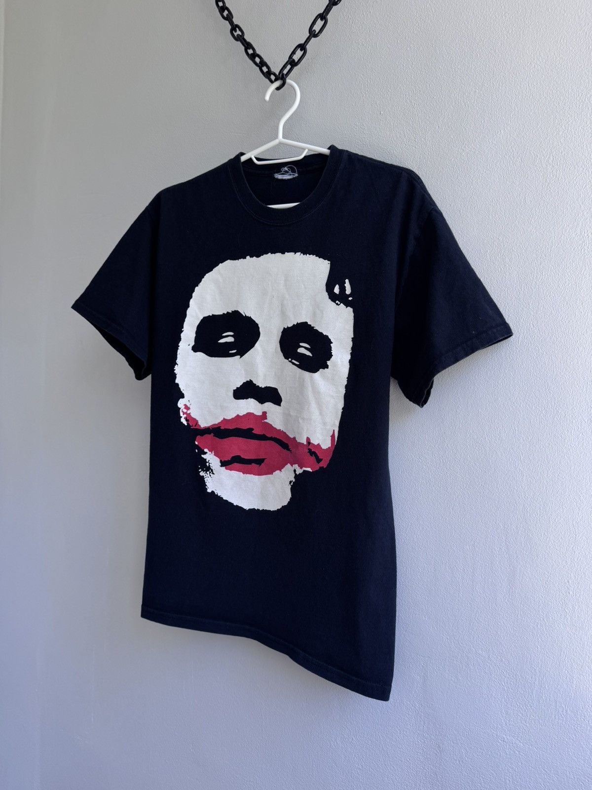Gildan Batman The Dark Knight Heath Ledger Joker t shirt Tee DC Size US M / EU 48-50 / 2 - 2 Thumbnail