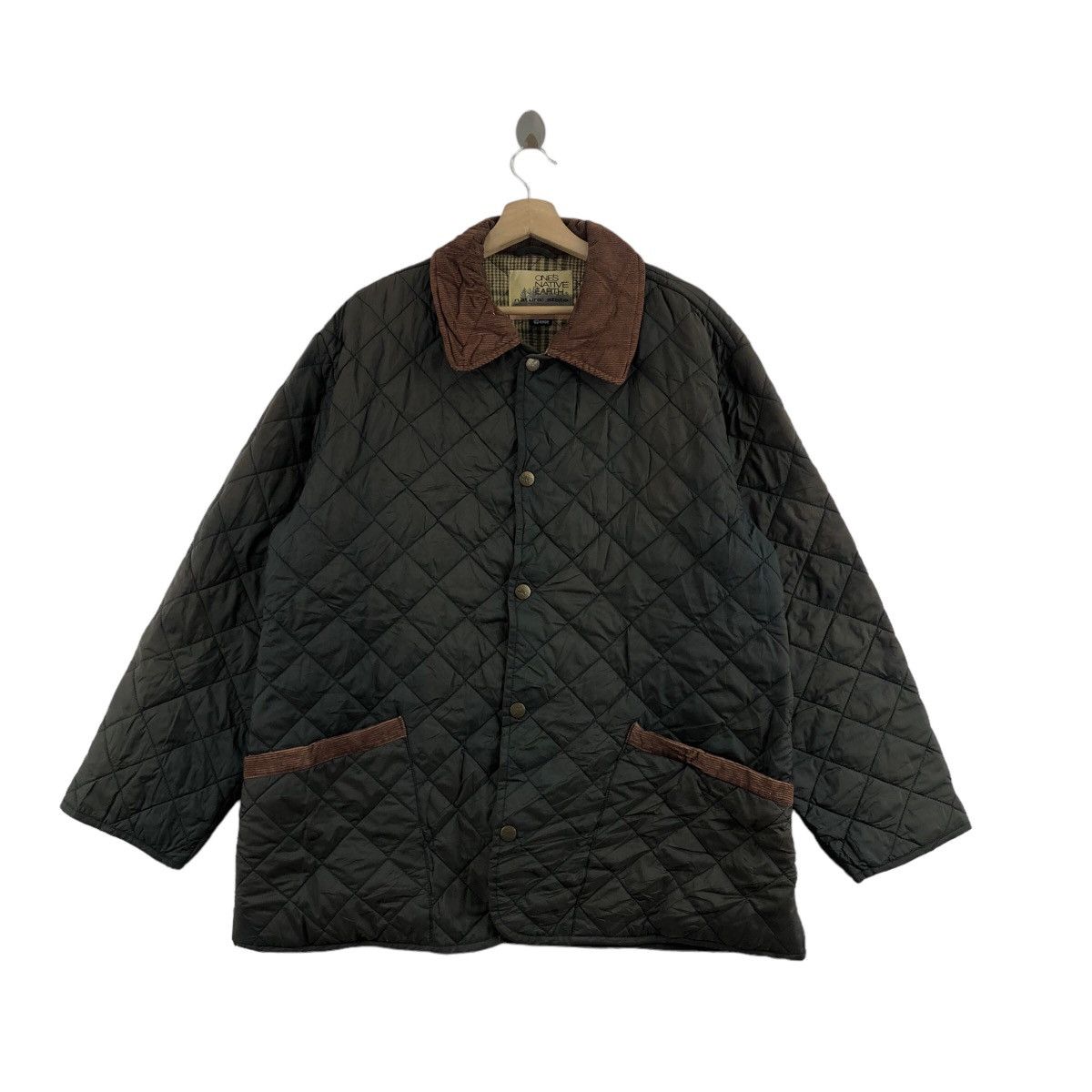 Vintage 90s One’s Native Earth ONE ZAP Quilted Jacket