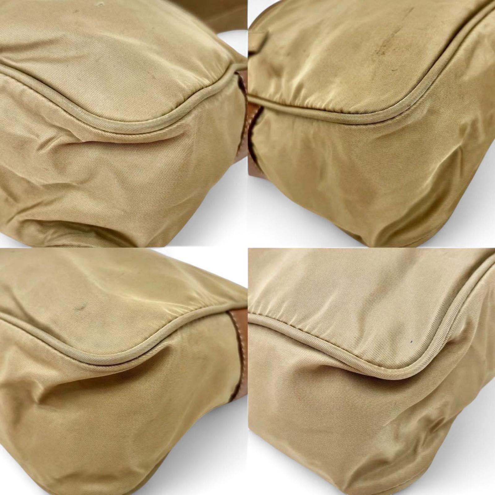 Prada Prada - Satchel Crossbody Beige Shoulder Bag Size ONE SIZE - 6 Thumbnail