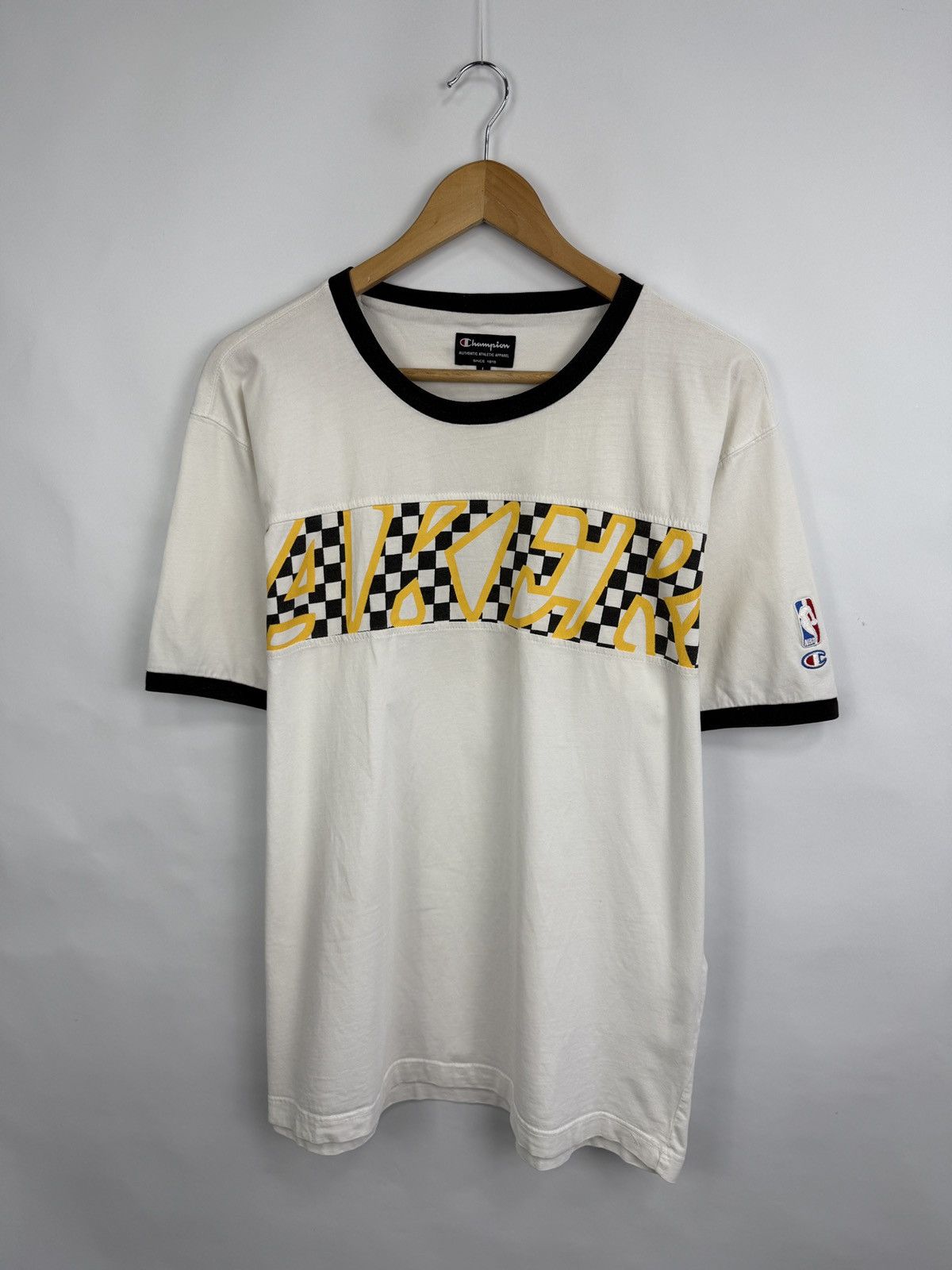 Champion 🇺🇸 Vintage 90s Champion Los Angeles Lakers T-Shirt Just Don Size US L / EU 52-54 / 3 - 4 Thumbnail