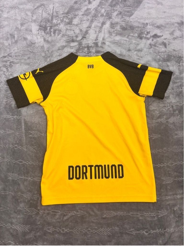 Puma Men's Puma BVB Borussia Dortmund Jersey XL Yellow Soccer Size US XL / EU 56 / 4 - 10 Thumbnail