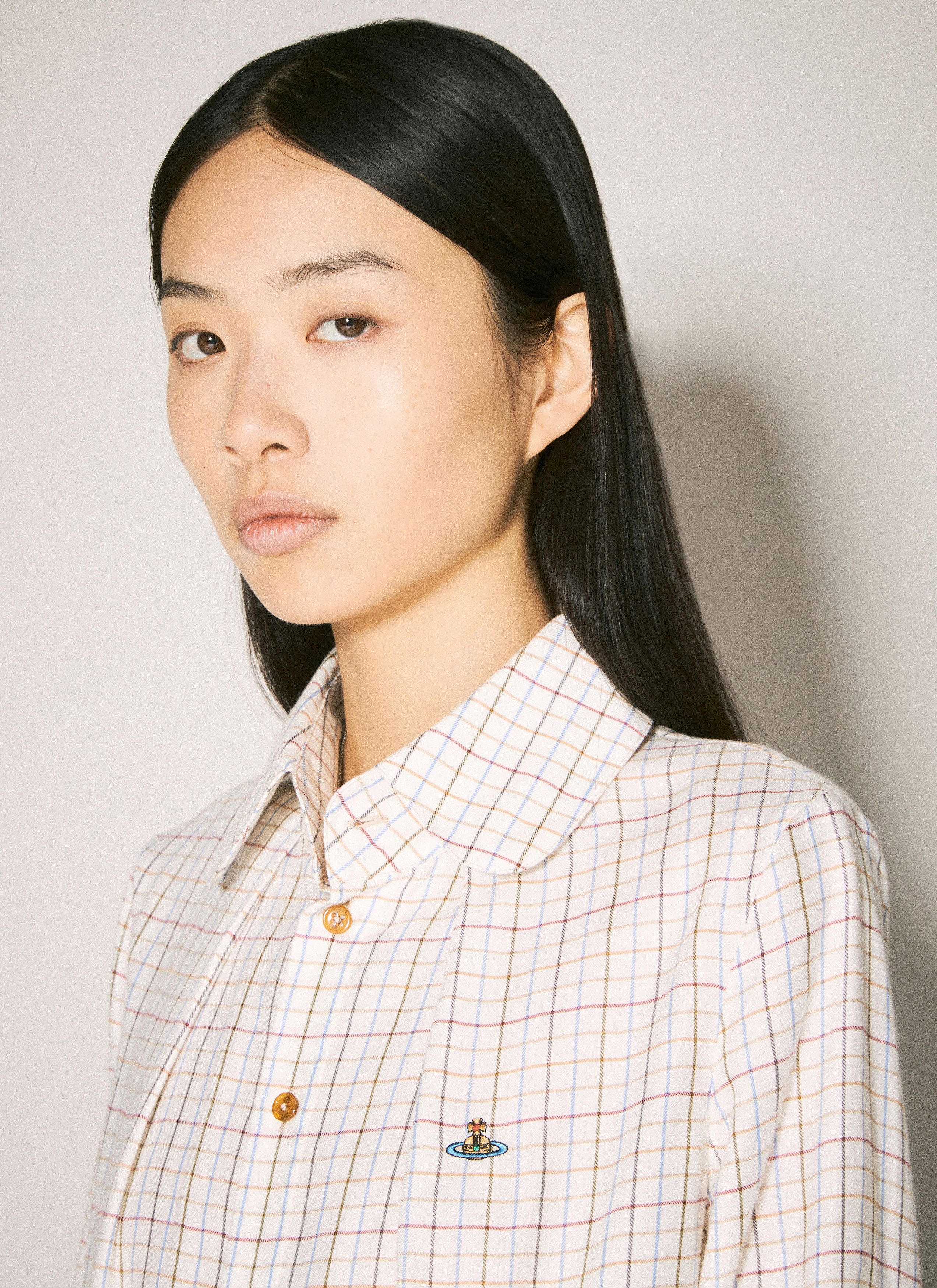 Vivienne Westwood o1f1d3z0226 Toulouse Shirt in Cream Size L / US 10 / IT 46 - 2 Thumbnail
