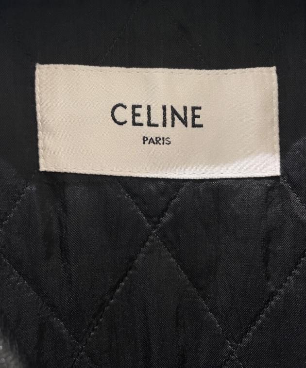 Celine Celine 24FW waxed leather car coat in a soft lambskin sz52 Size US L / EU 52-54 / 3 - 9 Thumbnail