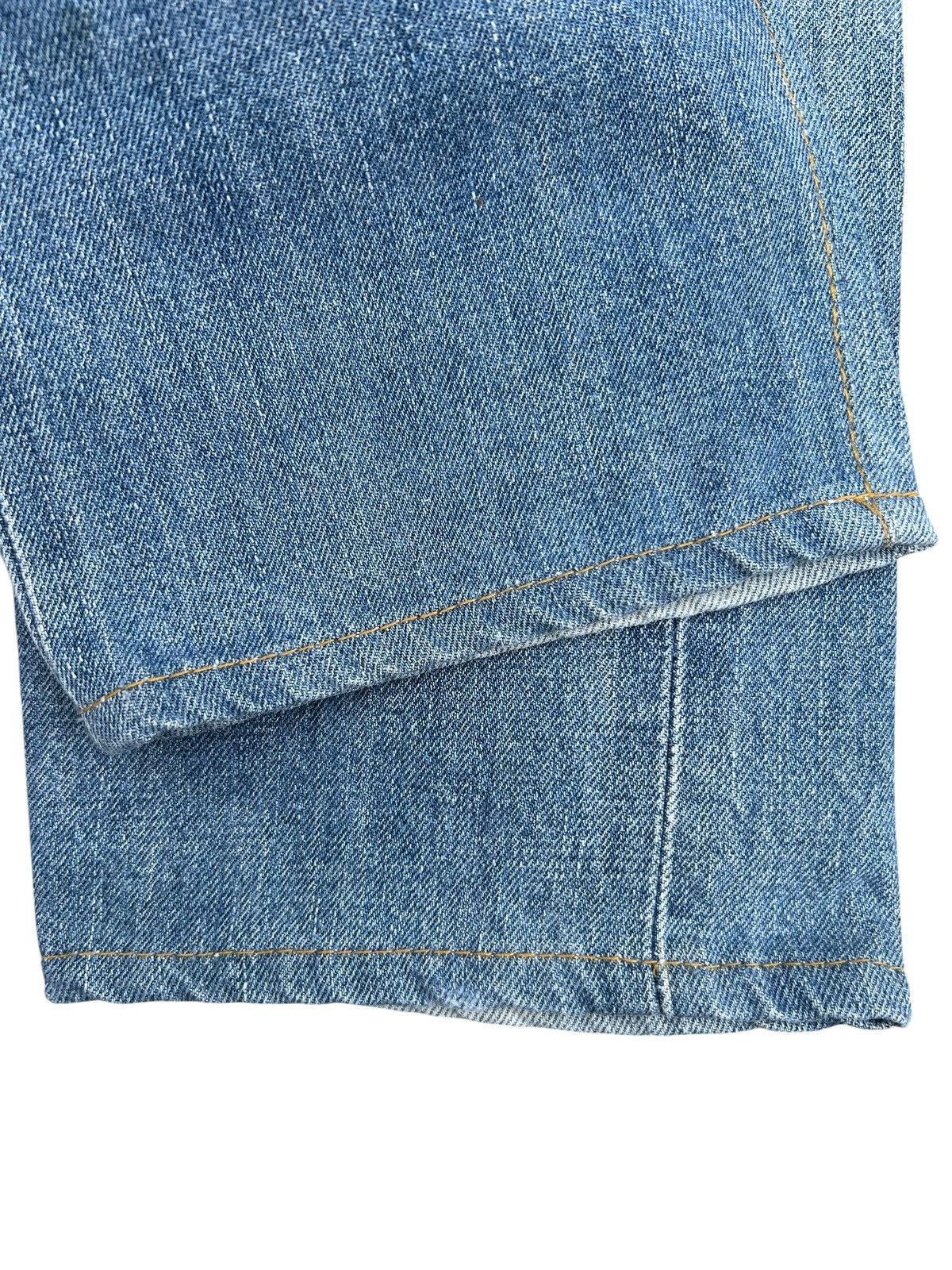 Kapital Vintage Levis Big E Selvedge Distressed Repair Denim Jeans Size US 31 - 15 Thumbnail