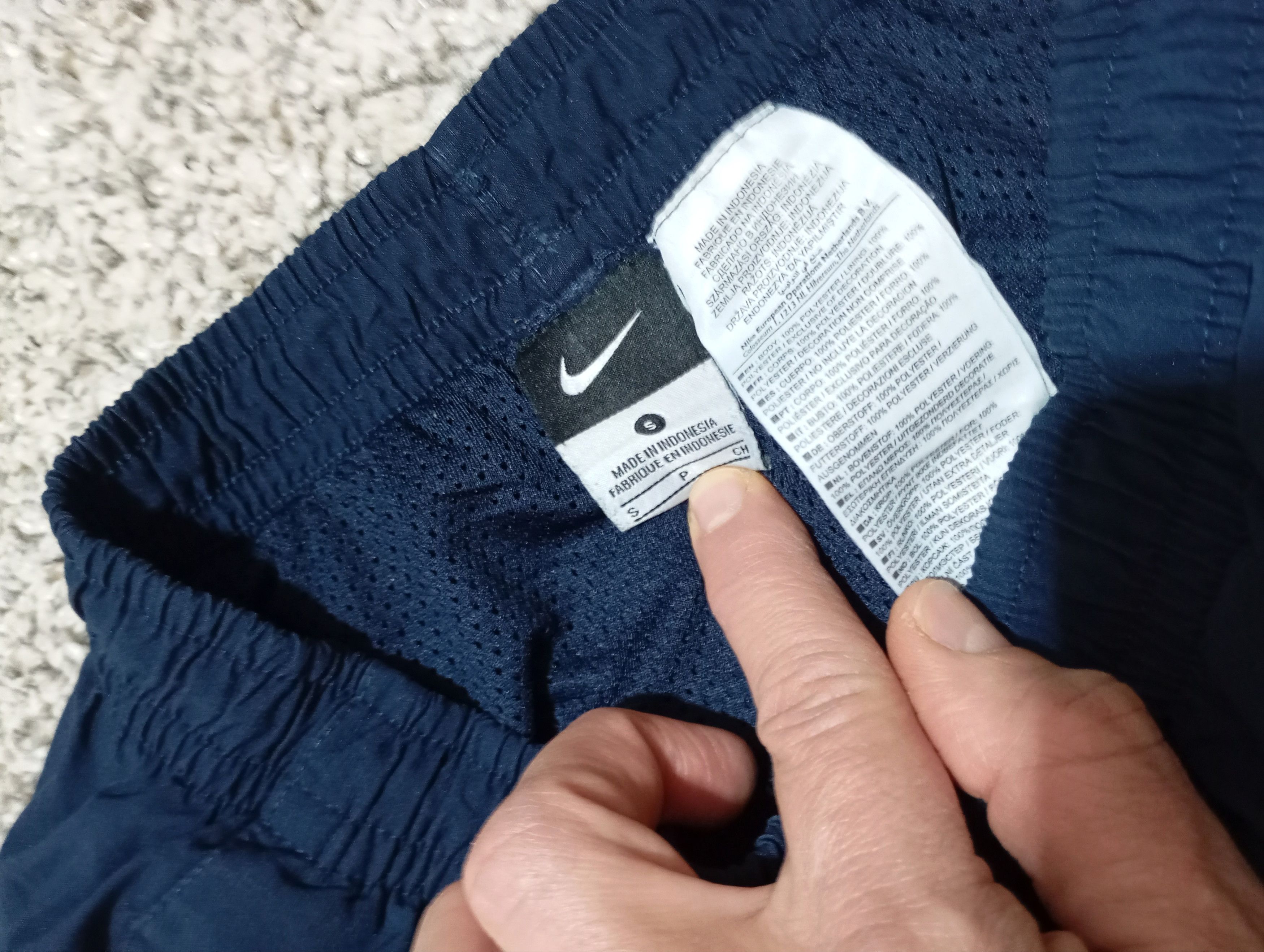 Nike Vintage Y2K Nike Nylon Windbreaker Track Sweat Pants Joggers Size US 31 - 6 Thumbnail