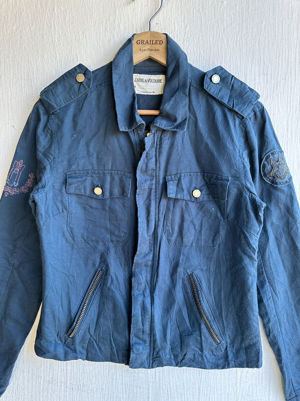 If Six Was Nine × Zadig & Voltaire Zadig & Voltaire Light Jacket Size US XS / EU 42 / 0 - 2 Thumbnail