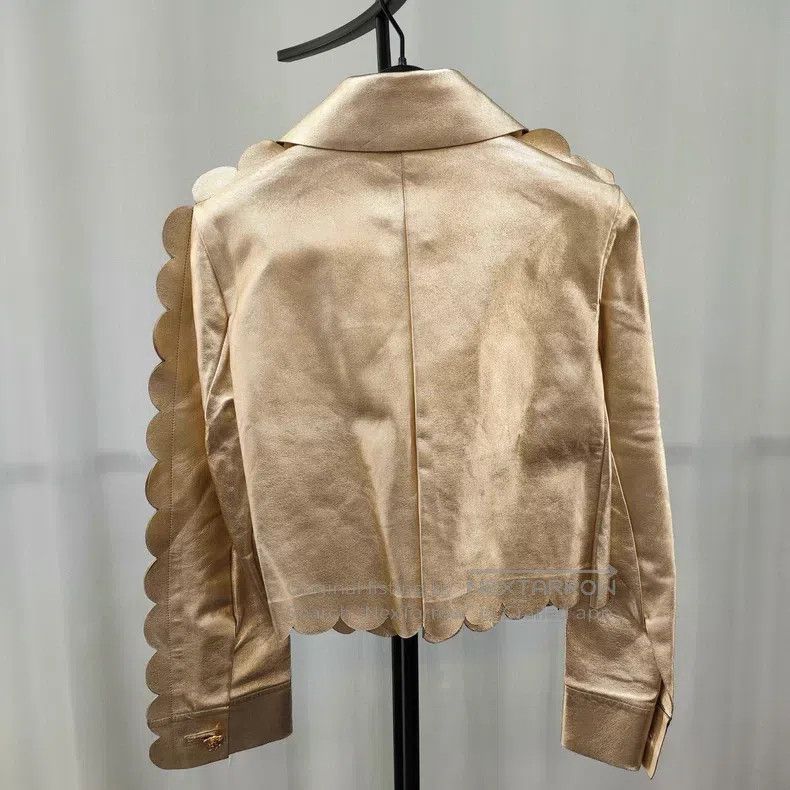 Fendi Fendi Golden glitter coat Size XS / US 0-2 / IT 36-38 - 2 Thumbnail