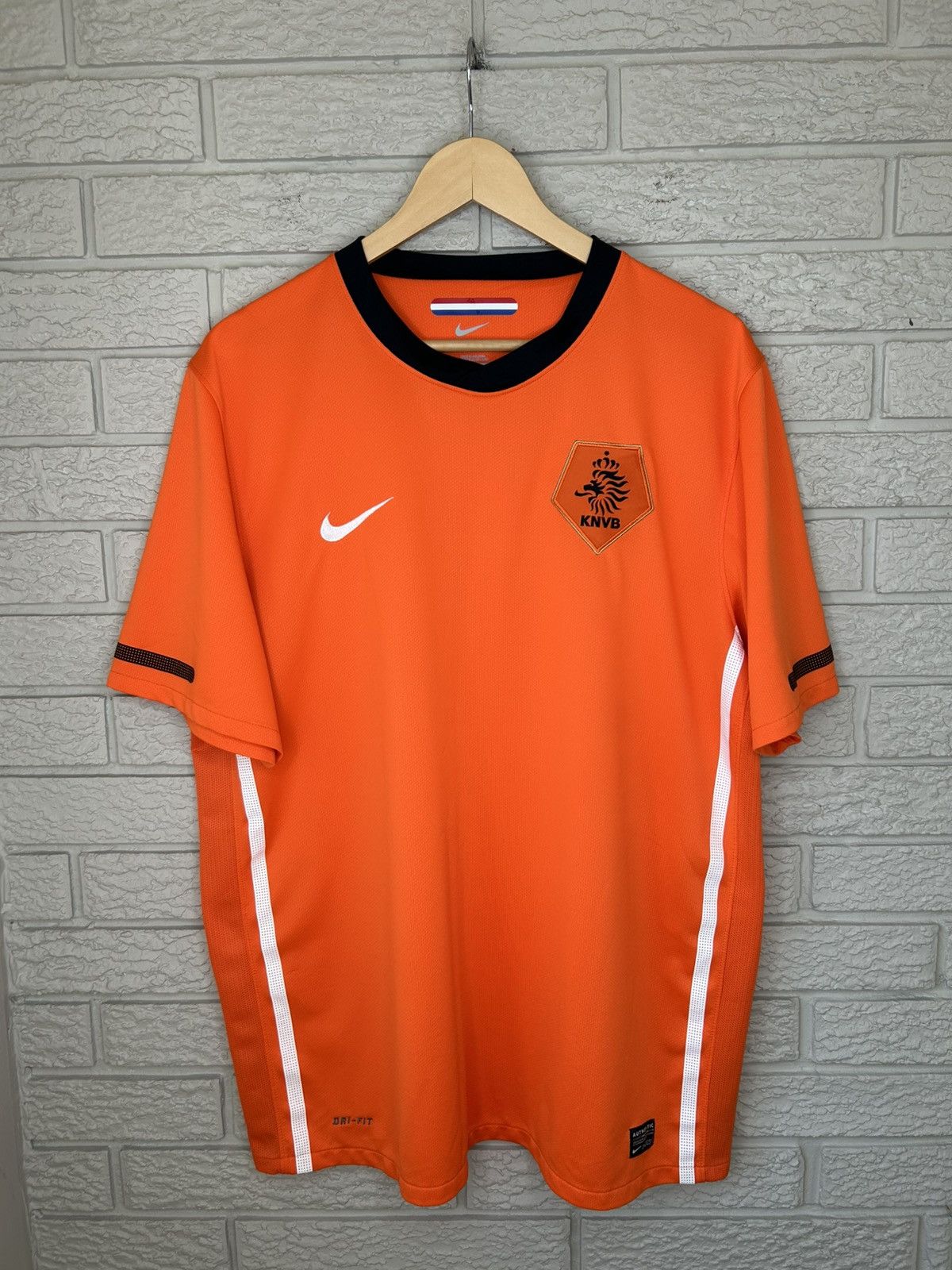 Nike Nike Netherlands National Team 2010 Home Jersey Size US XL / EU 56 / 4 - 1 Thumbnail