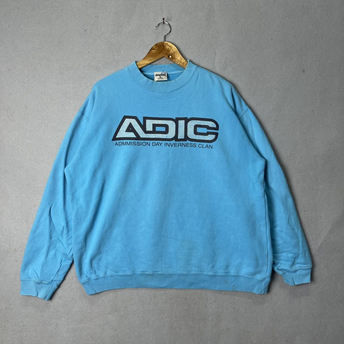 Vintage 90s ADIC Third Wave Crewneck Sweatshirt Size US L / EU 52-54 / 3 - 1 Thumbnail