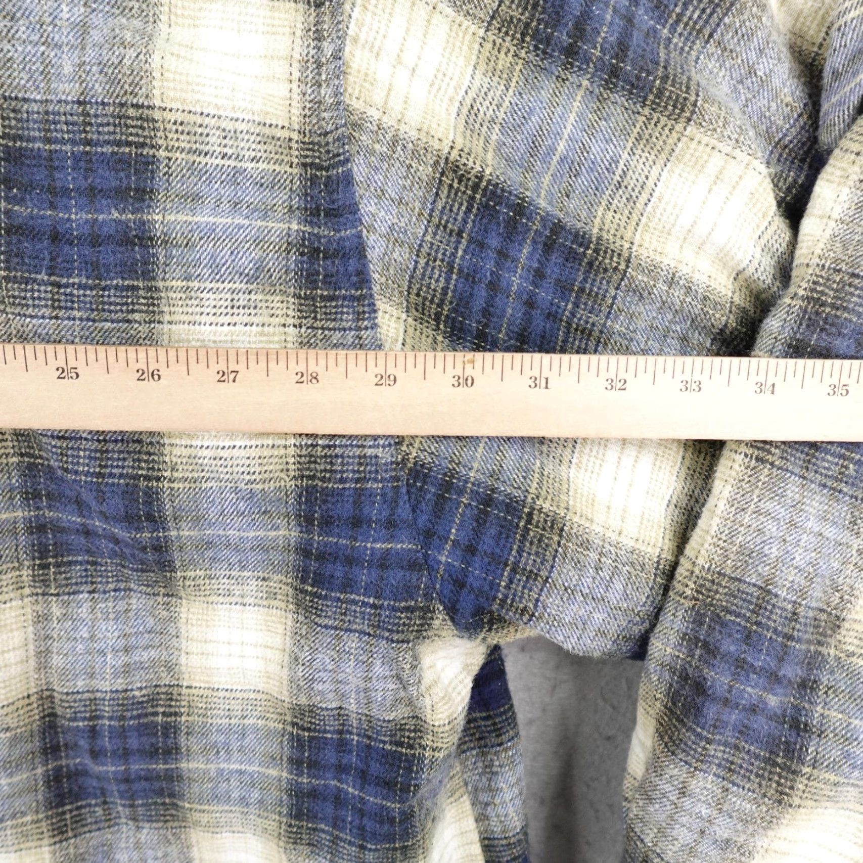 Vintage VINTAGE Big Mac Jacket Mens 3XL Tall Blue Plaid Quilted Flannel Hoodie Work Coat Size US XXL / EU 58 / 5 - 6 Thumbnail