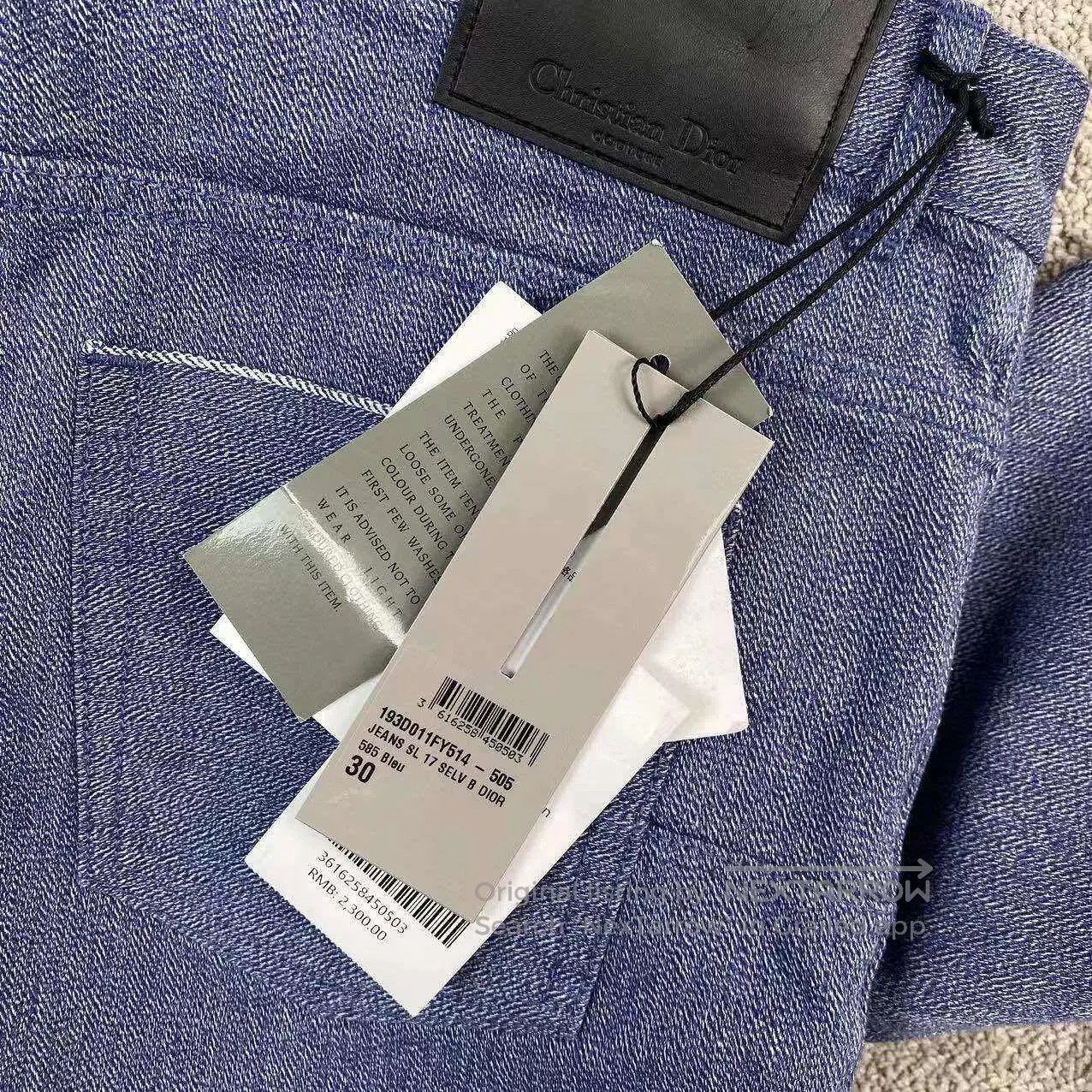 Dior Dior CD embroidered jeans| Size US 30 / EU 46 - 5 Thumbnail