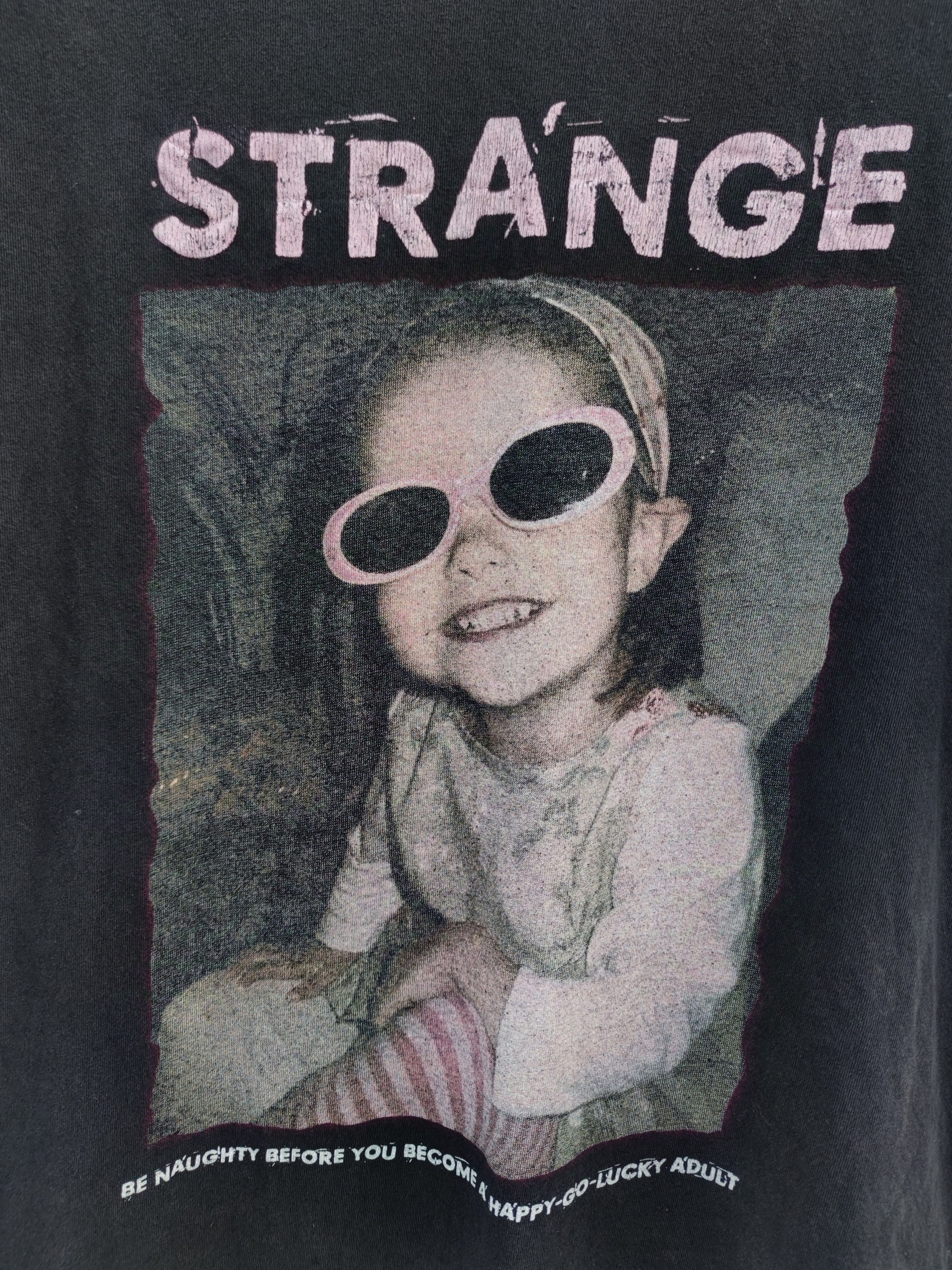Designer Kirin Strange Oversized Black Garment Dyed Streetwear tee Size US M / EU 48-50 / 2 - 3 Thumbnail