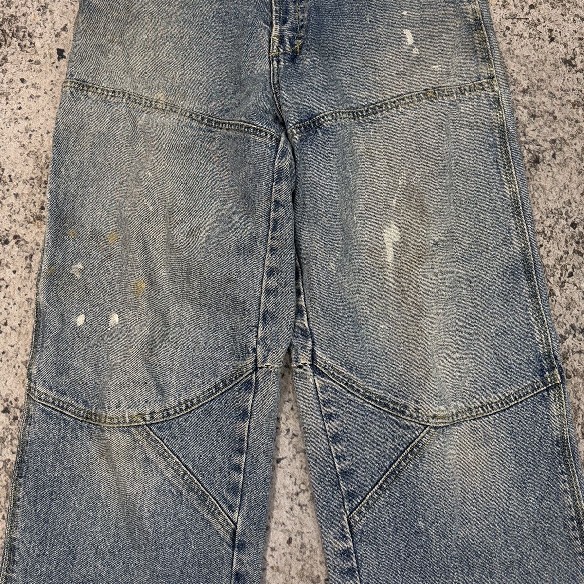Vintage 90s Fiend Thrashed Faded Distressed Skater Jeans ERD Grunge Size US 32 / EU 48 - 13 Thumbnail