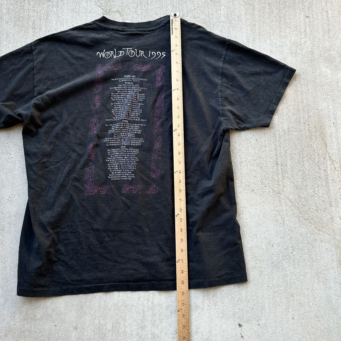Hanes Vintage Led Zeppelin T Shirt 90s No Quater Paige Plant XL Size US XL / EU 56 / 4 - 6 Thumbnail