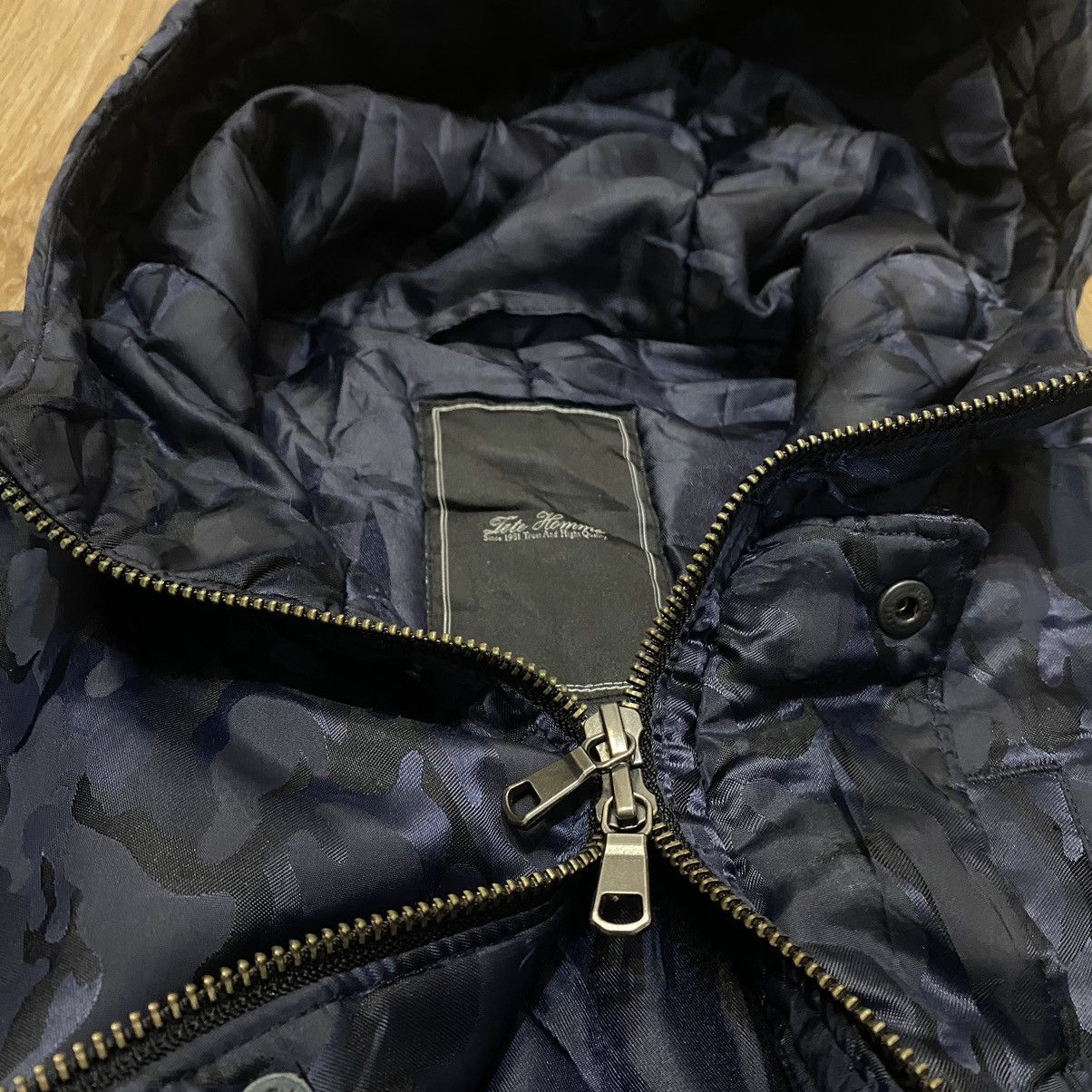Issey Miyake 2000s Tete Homme By Issey Miyake Camo Parka Jacket Size US M / EU 48-50 / 2 - 7 Thumbnail