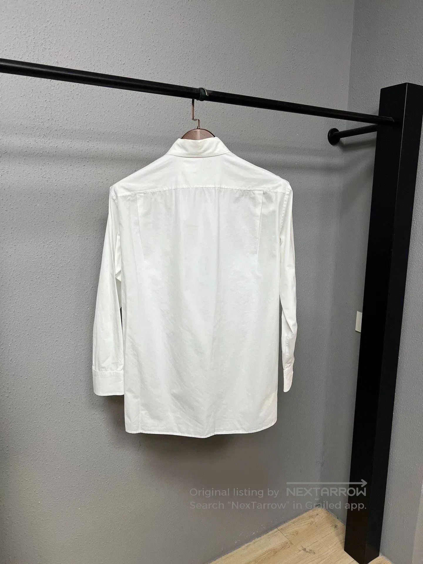 Prada prada triangle logo long sleeve shirt. Size US M / EU 48-50 / 2 - 2 Thumbnail
