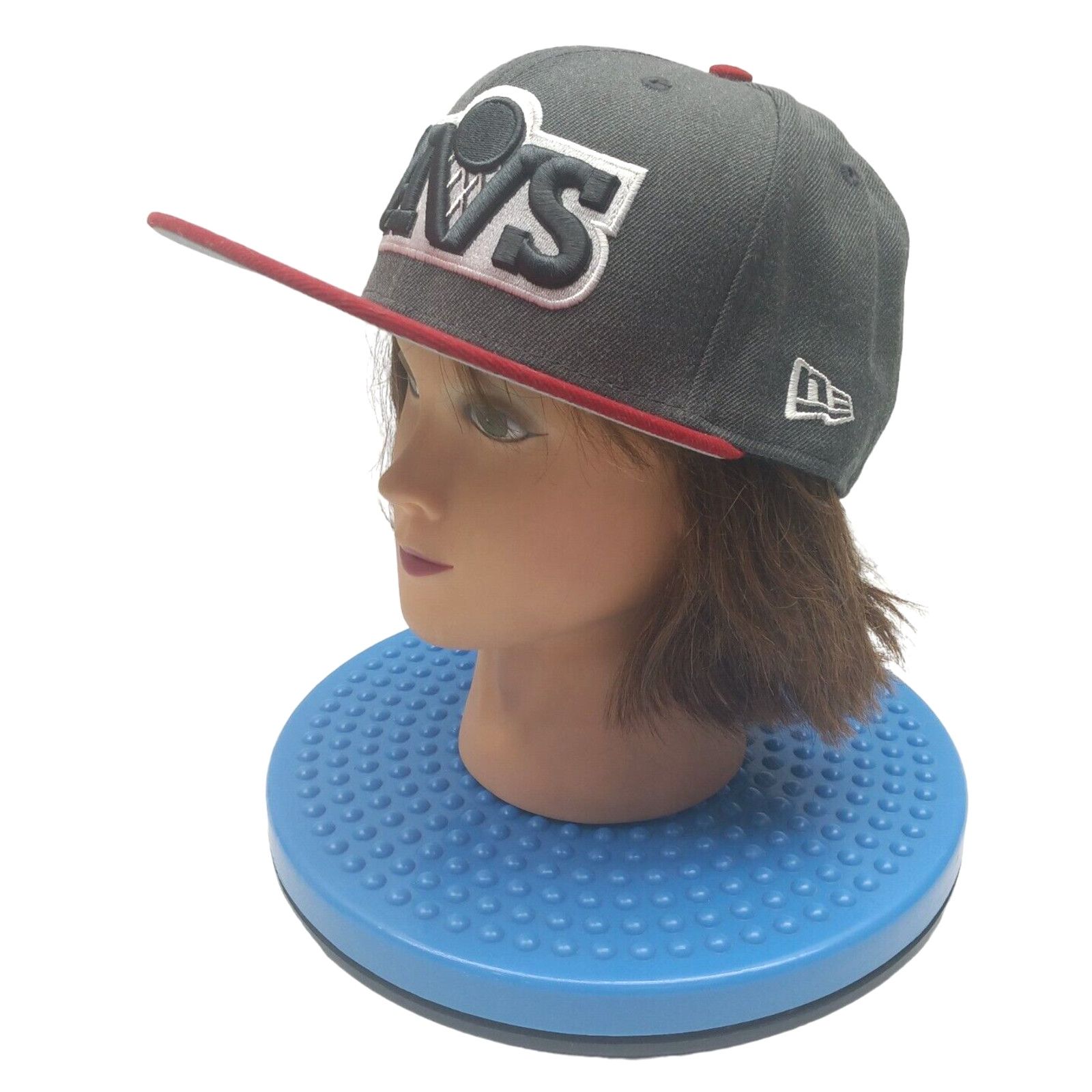 New Era Cleveland Cavaliers NBA Grey New Era Cap Hat | 7 1/8 size Size ONE SIZE - 2 Thumbnail