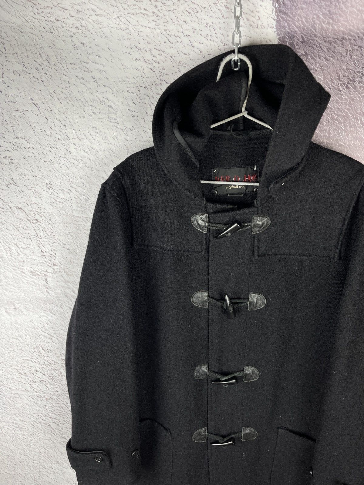 Schott DUR O JAC by Schott N.Y.C Duffle Coat Jacket made in Canada Size US L / EU 52-54 / 3 - 3 Thumbnail