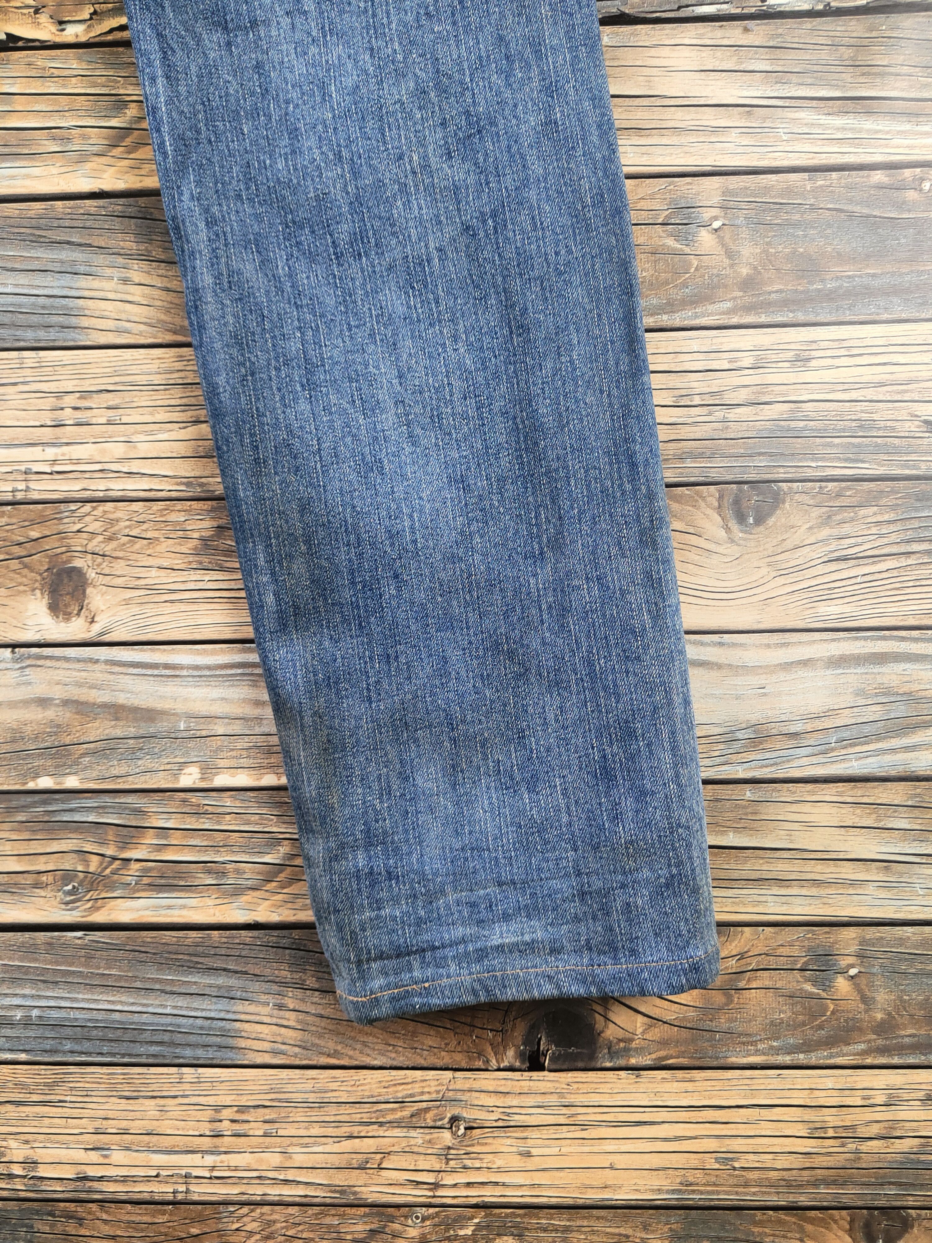 Levi's Levi's Blue Distressed Ripped Jeans #S2817 Size US 30 / EU 46 - 12 Thumbnail
