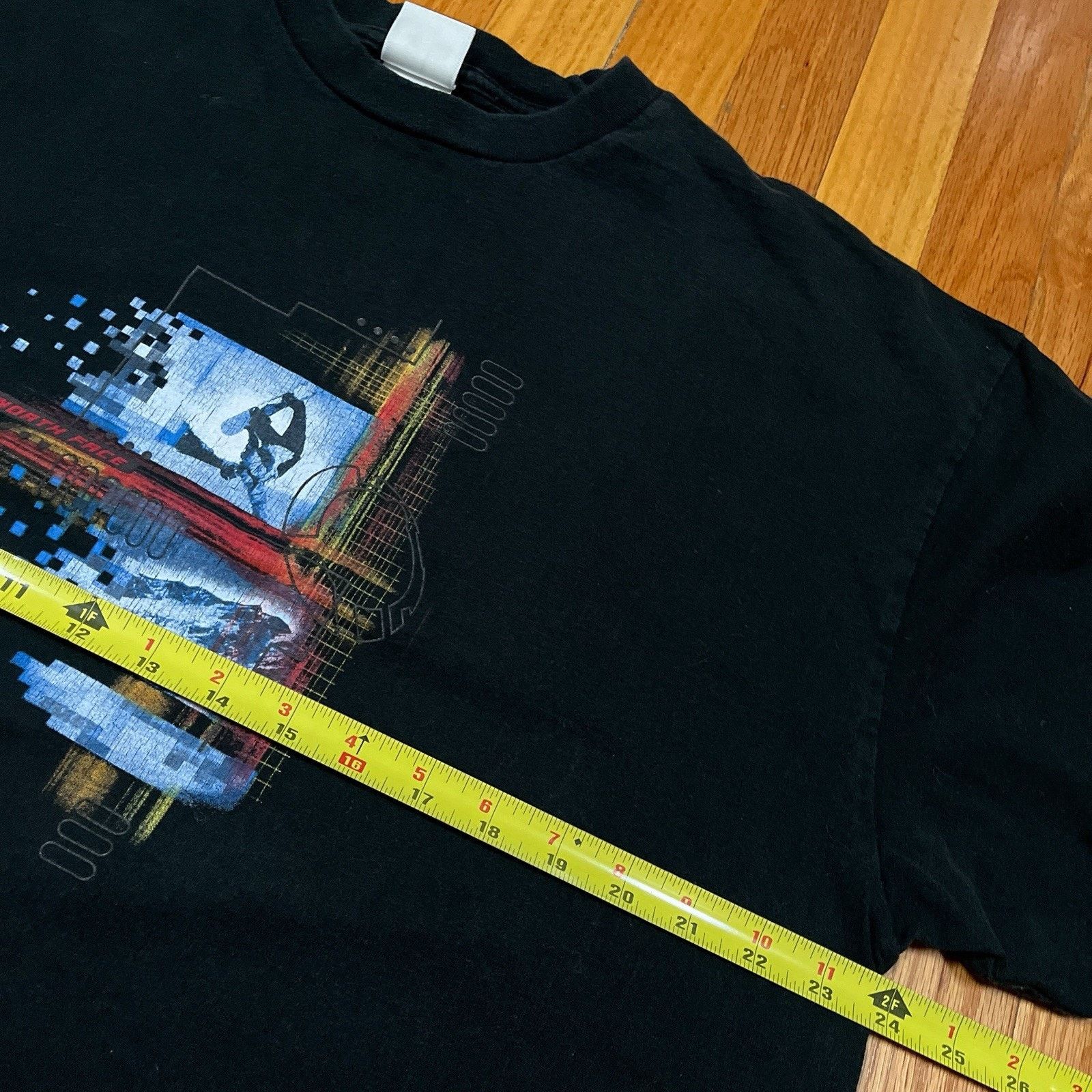 The North Face VTG North Face Snowboarder Snowboarding Black T-Shirt Y2K Size US XL / EU 56 / 4 - 6 Thumbnail