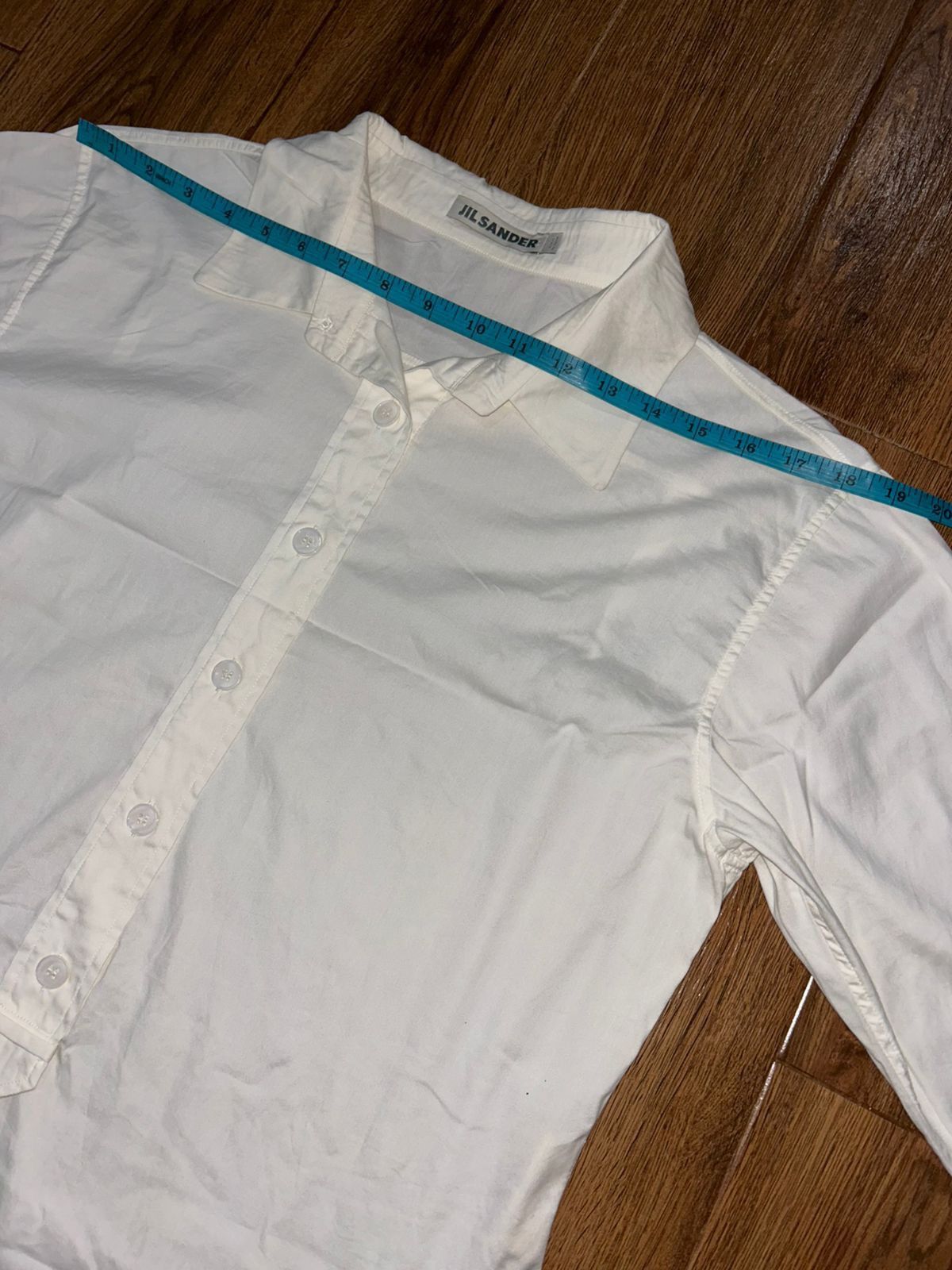 Jil Sander White Tunic Shirt Dress Size XS / US 0-2 / IT 36-38 - 11 Thumbnail