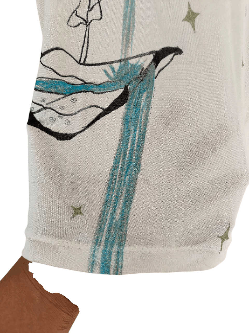 Issey Miyake Tsumori Chisato Silk Tank Top Size XS / US 0-2 / IT 36-38 - 4 Thumbnail