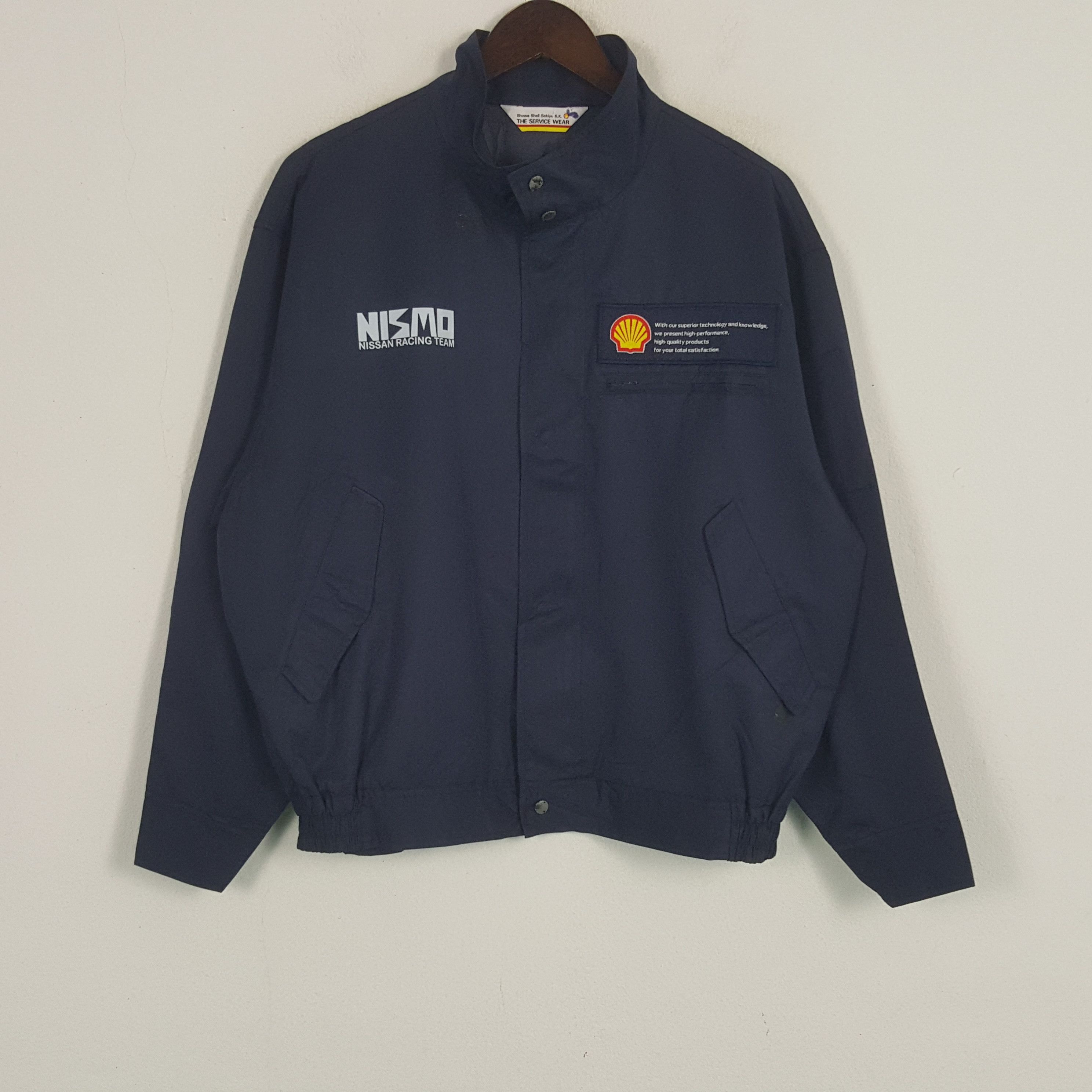 Japanese Brand × Vintage Vintage Shell Worker Japan Custom Nismo Racing Worker Jacket Size US XL / EU 56 / 4 - 3 Thumbnail