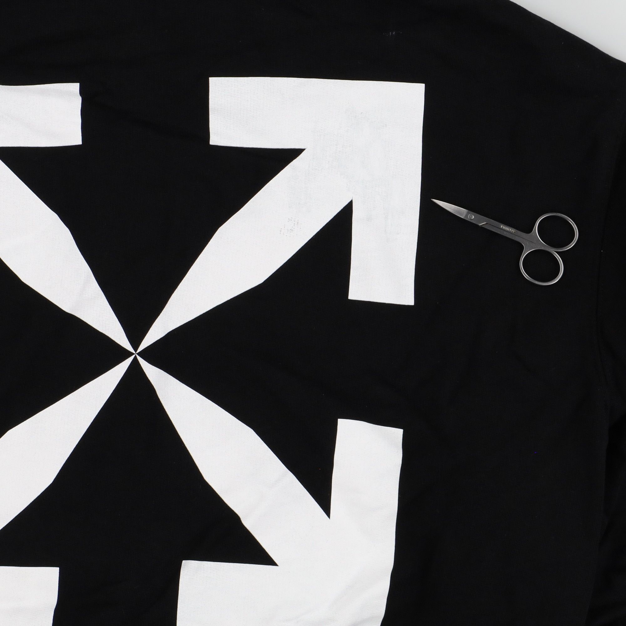 Off-White Black Diagonals Arrows Zip Hoodie Size US XXL / EU 58 / 5 - 6 Thumbnail