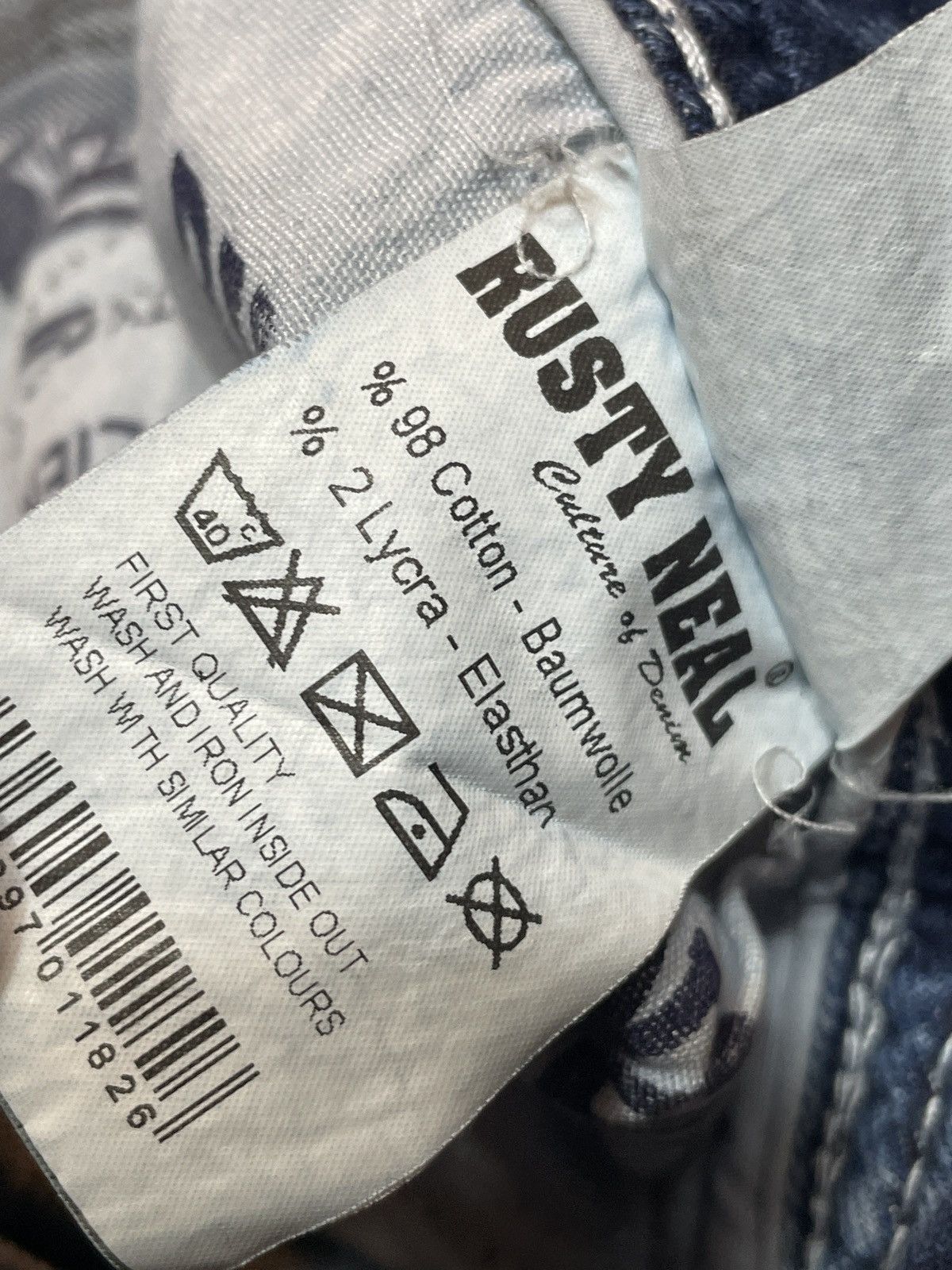 Vintage 🔥RARE🔥Vintage Y2K Denim Jeans Streetwear Rare Size US 31 - 13 Thumbnail