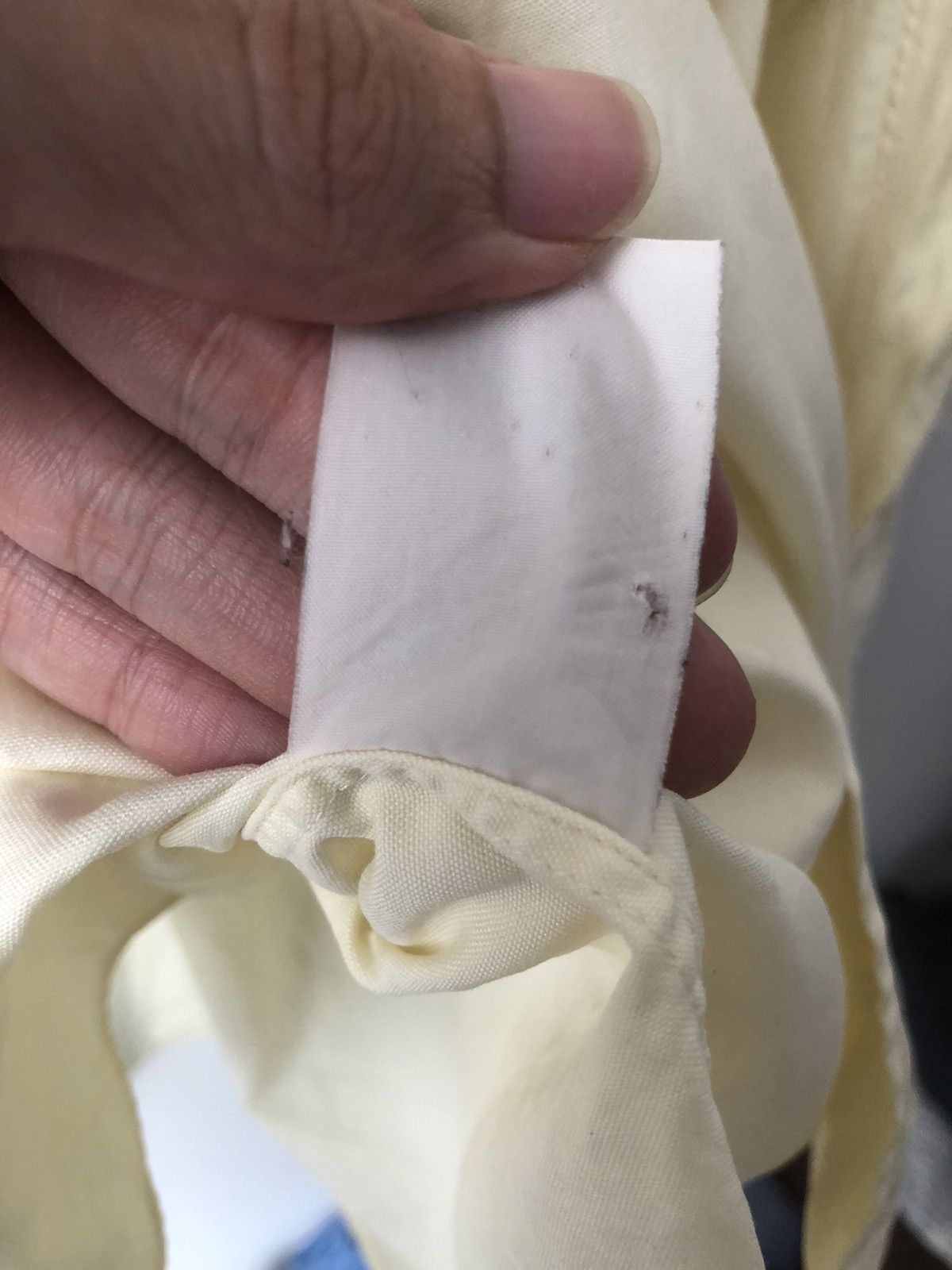 Y's for Men × Yohji Yamamoto Cream shirt Size US L / EU 52-54 / 3 - 5 Thumbnail