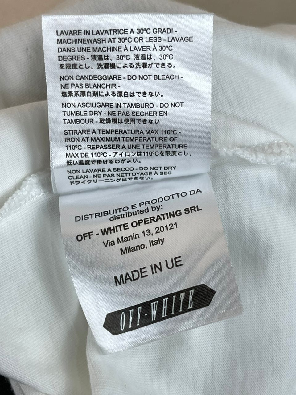Off-White × Virgil Abloh 03 Collection Off-White Carravaggio Pen Tee Size US L / EU 52-54 / 3 - 15 Thumbnail