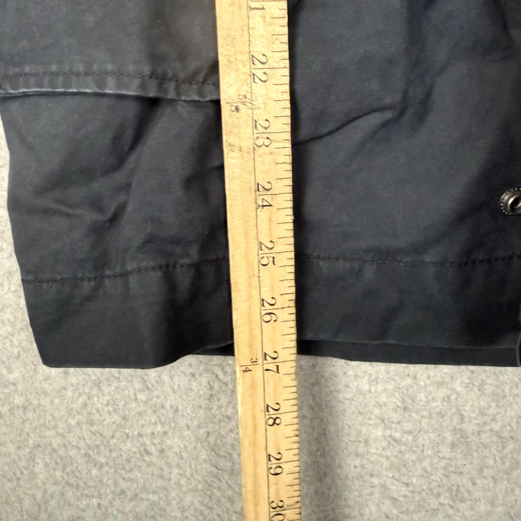 Gap VINTAGE GAP Jacket Fatigue Utility Full Zip Hooded Black Fog S Men’s Small Coat Shirt - Women? Size US S / EU 44-46 / 1 - 4 Thumbnail