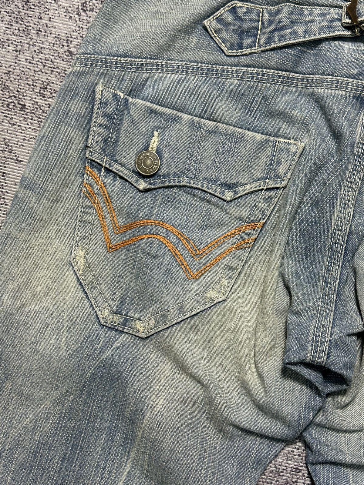 Hysteric Glamour Vintage Edwin Distressed Patcwork Denim Size US 30 / EU 46 - 17 Thumbnail