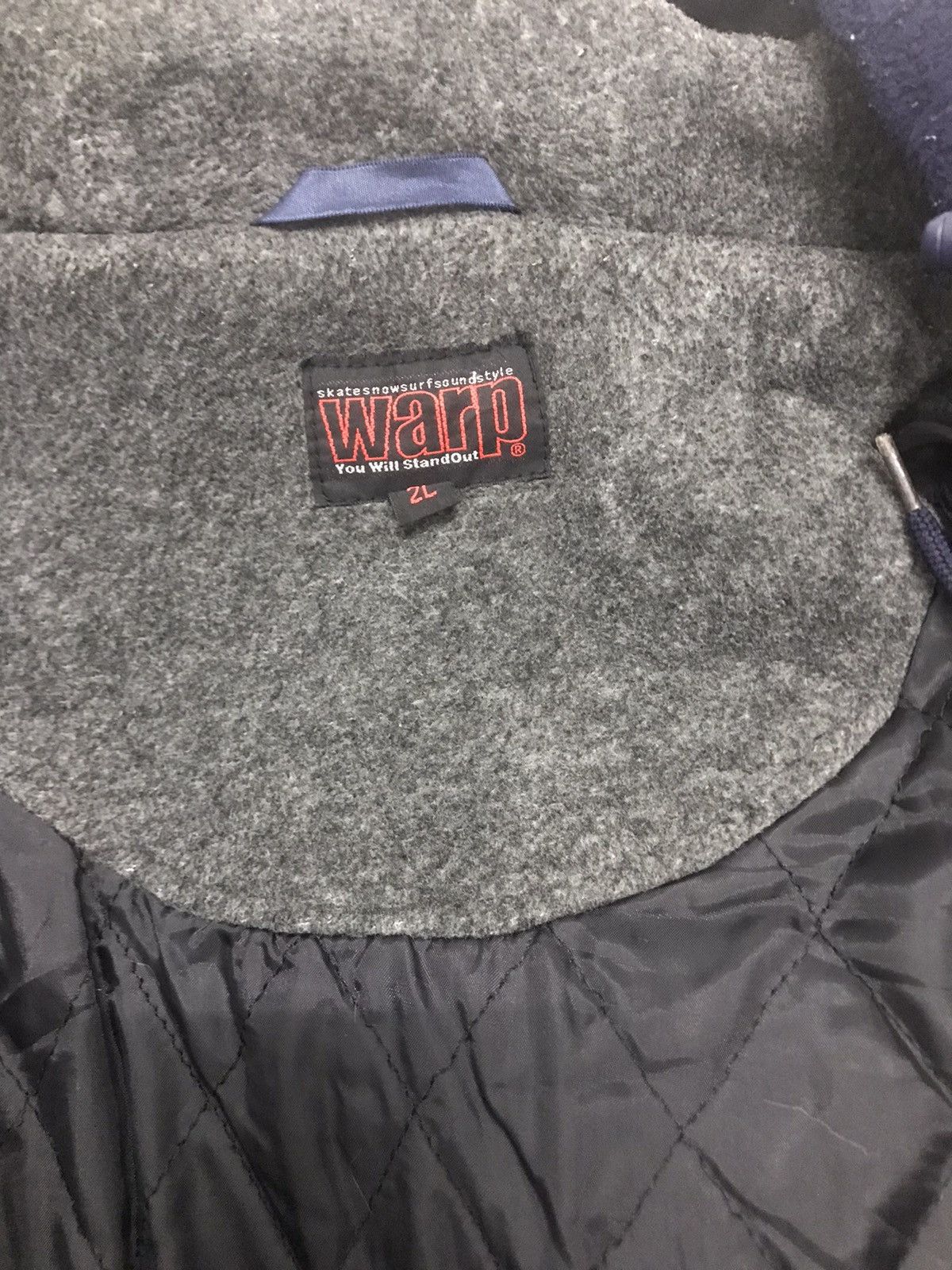 Other VINTAGE WARP HOODIE SKATE SNOW SURF Size US XXL / EU 58 / 5 - 7 Thumbnail