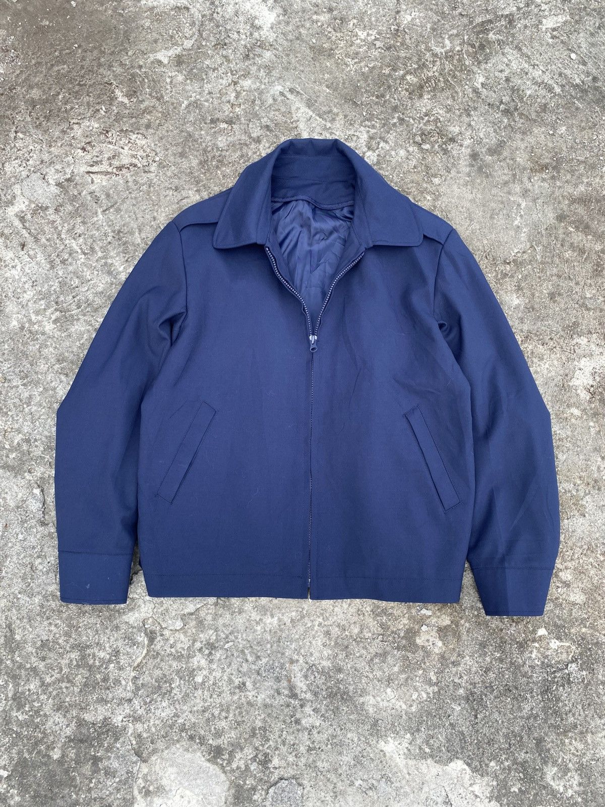 Vintage 2000s - Like a Uniqlo Materials Casual Work Jacket Size US L / EU 52-54 / 3 - 1 Thumbnail