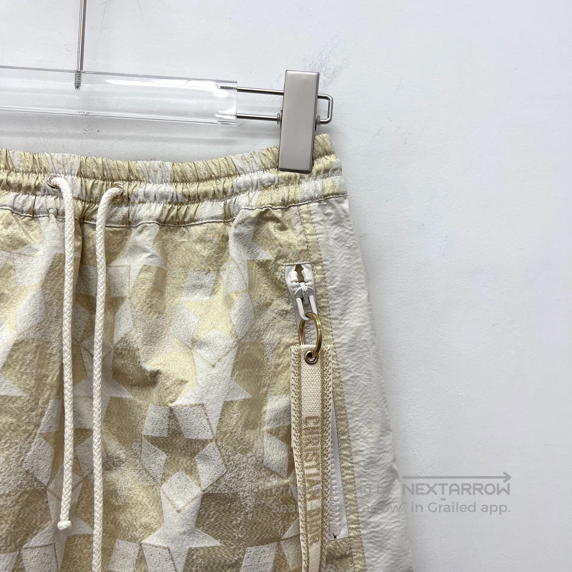 Dior Dior Golden Star Letter Printed Drawstring Waist Casual Sk Size 31" - 3 Thumbnail