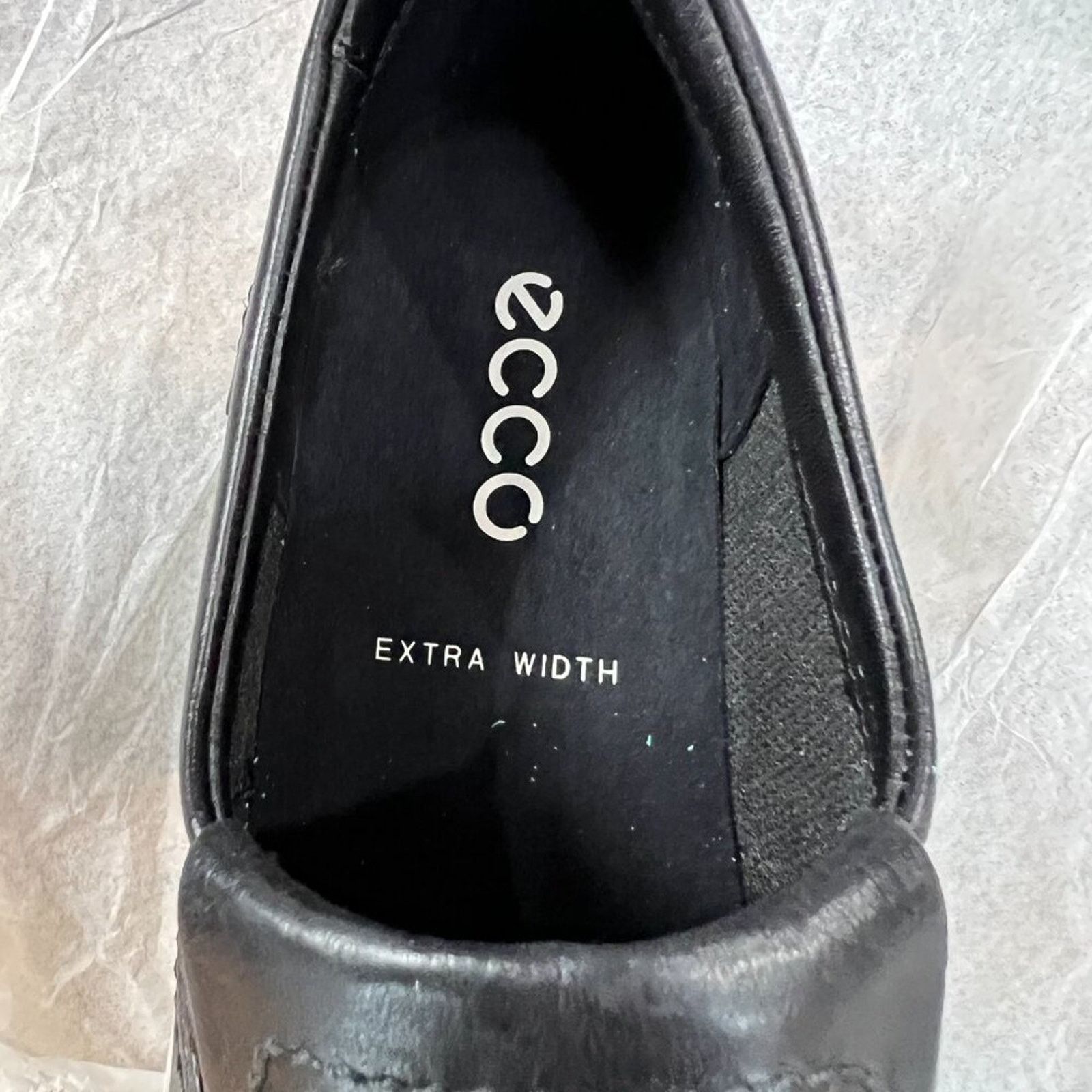 Ecco ECCO Soft 7 Slip-On Black Leather Sneakers EU 36 NIB Size US 5 / IT 35 - 5 Thumbnail