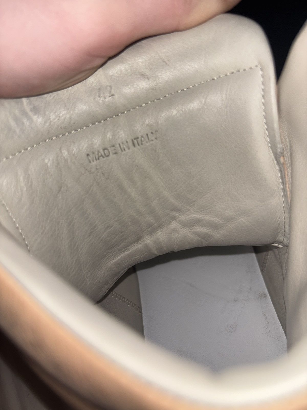 Maison Margiela Maison margiela futures tan/nude Size US 9 / EU 42 - 8 Thumbnail