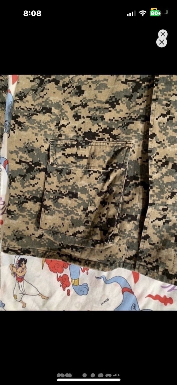 Vintage ***FINAL DROP***RARE 90s TACTICAL DIGI CAMO BUTTON JACKET XL Size US XL / EU 56 / 4 - 3 Thumbnail