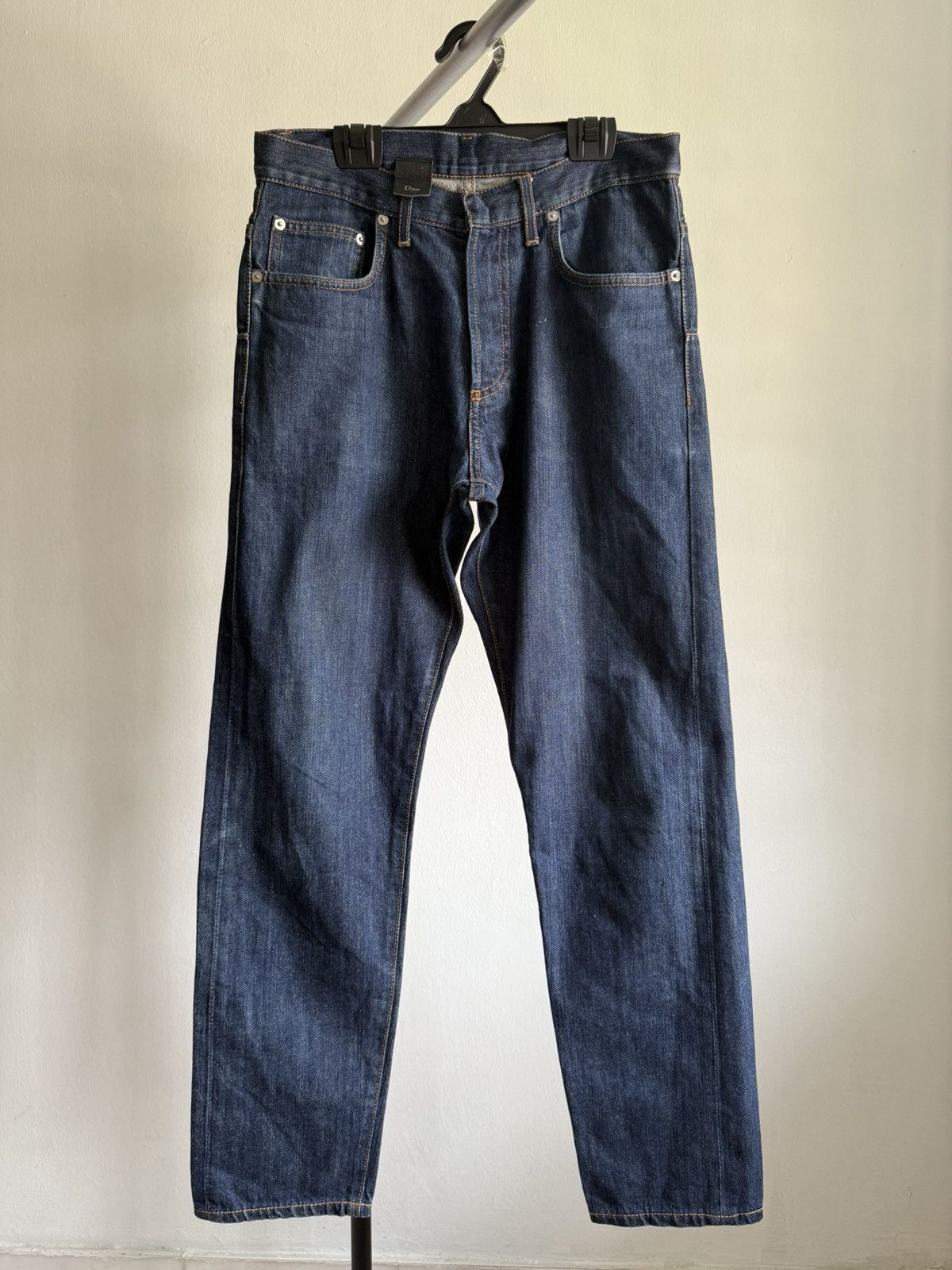Dior Dior Homme Bleu Marine Denim Jeans Kris Van Assche | Grailed